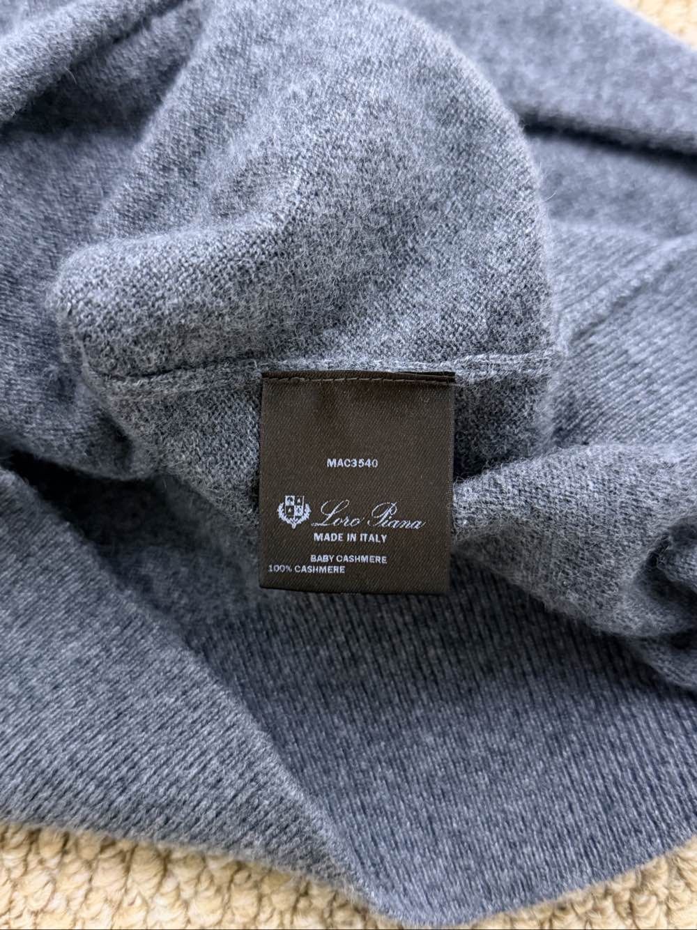 Loro Piana Loro Piana Baby Cashmere Crew Neck Sweater Size L Size US L / EU 52-54 / 3 - 7 Thumbnail