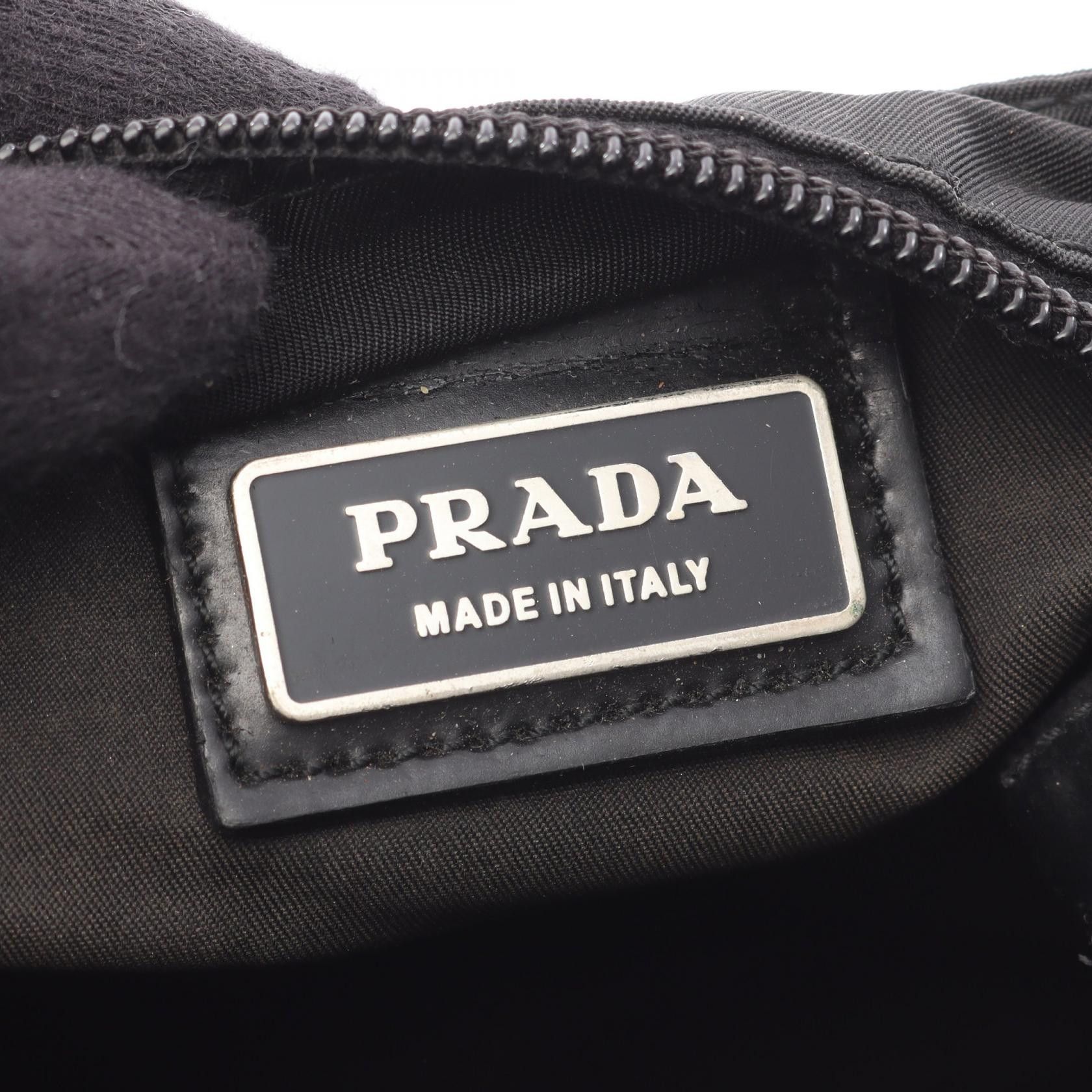Prada Prada Prada Nylon Leather Shoulder Bag Glass Shoulder Bag DUTY FREE for USA Size ONE SIZE - 4 Thumbnail
