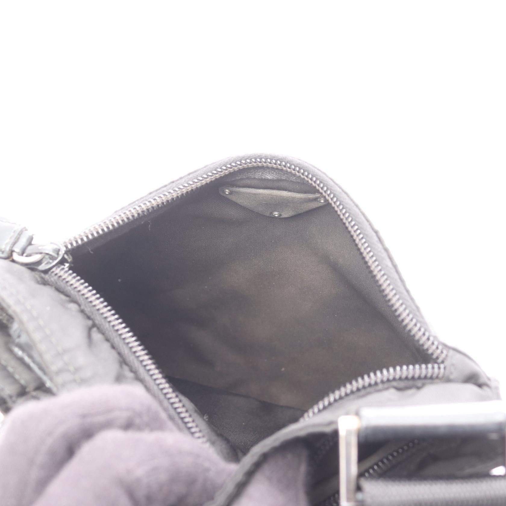 Prada Prada Prada Nylon Leather Shoulder Bag Glass Shoulder Bag DUTY FREE for USA Size ONE SIZE - 8 Thumbnail