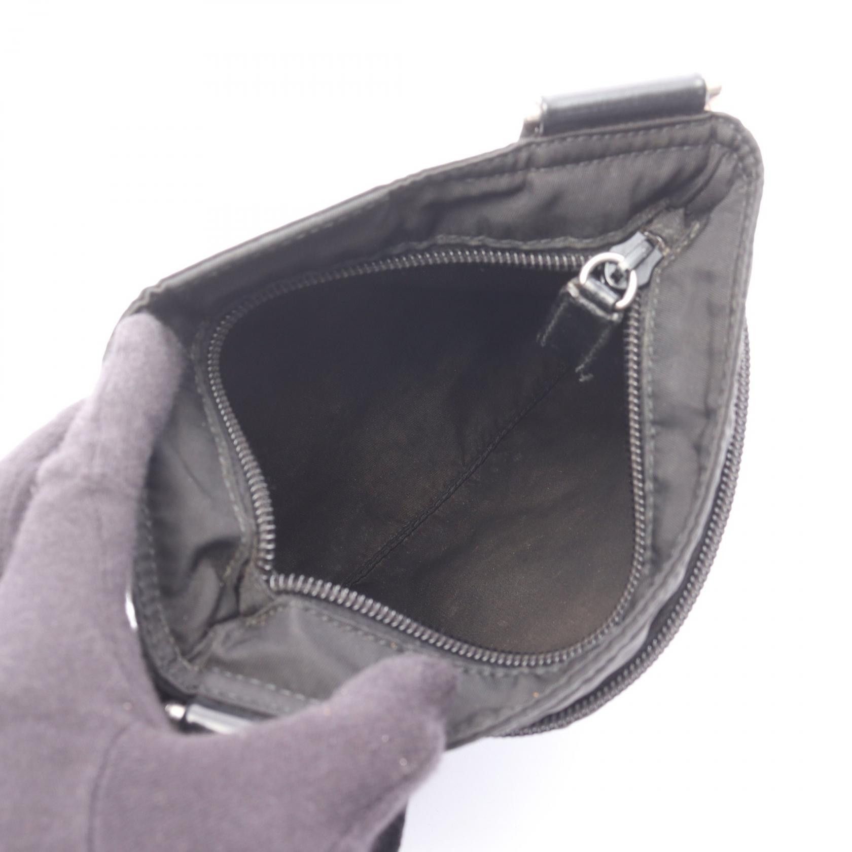Prada Prada Prada Nylon Leather Shoulder Bag Glass Shoulder Bag DUTY FREE for USA Size ONE SIZE - 3 Thumbnail