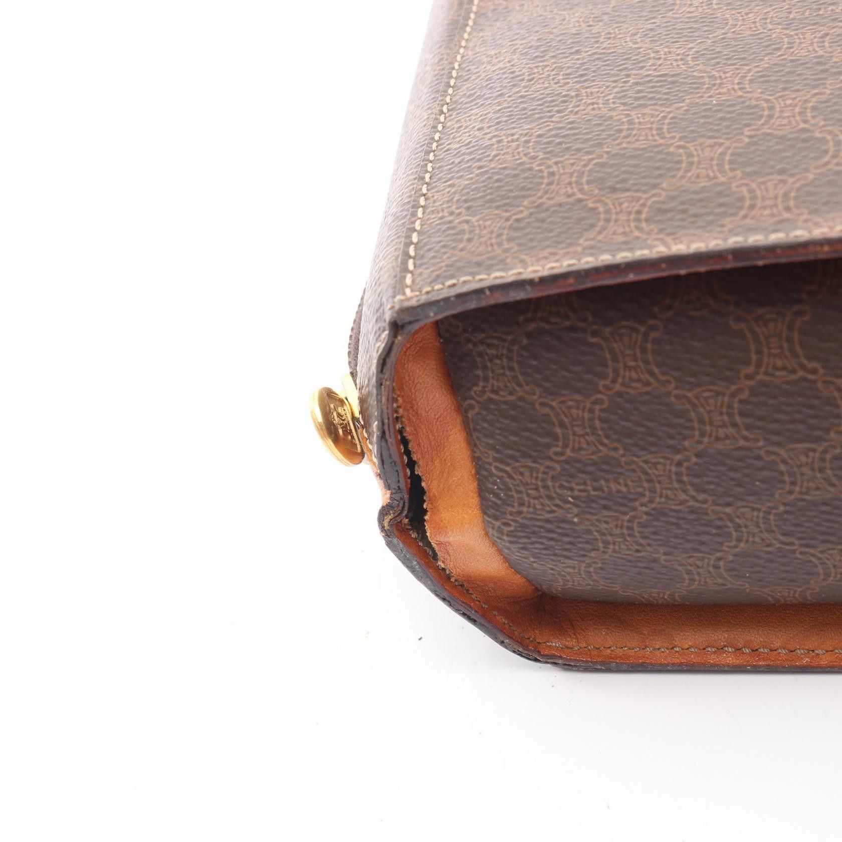 Celine Celine CELINE Macadam Coated Canvas Handbag Plastic / Synthetic Handbag DUTY FREE for USA Size ONE SIZE - 9 Thumbnail