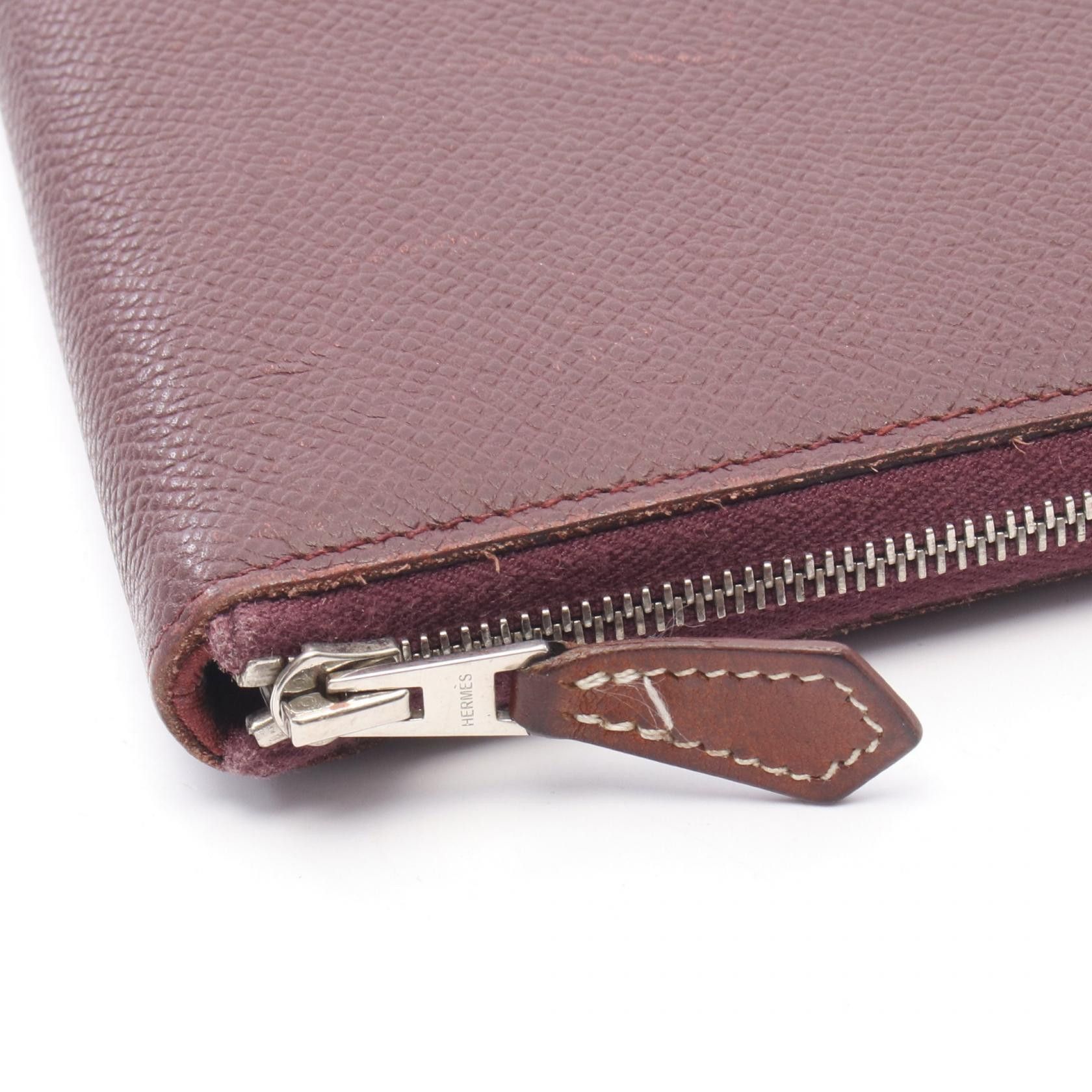 Hermes Hermes Hermes Azap Long Silk In Calfskin Wallet Leather Long Wallet A DUTY FREE for USA Size ONE SIZE - 7 Thumbnail