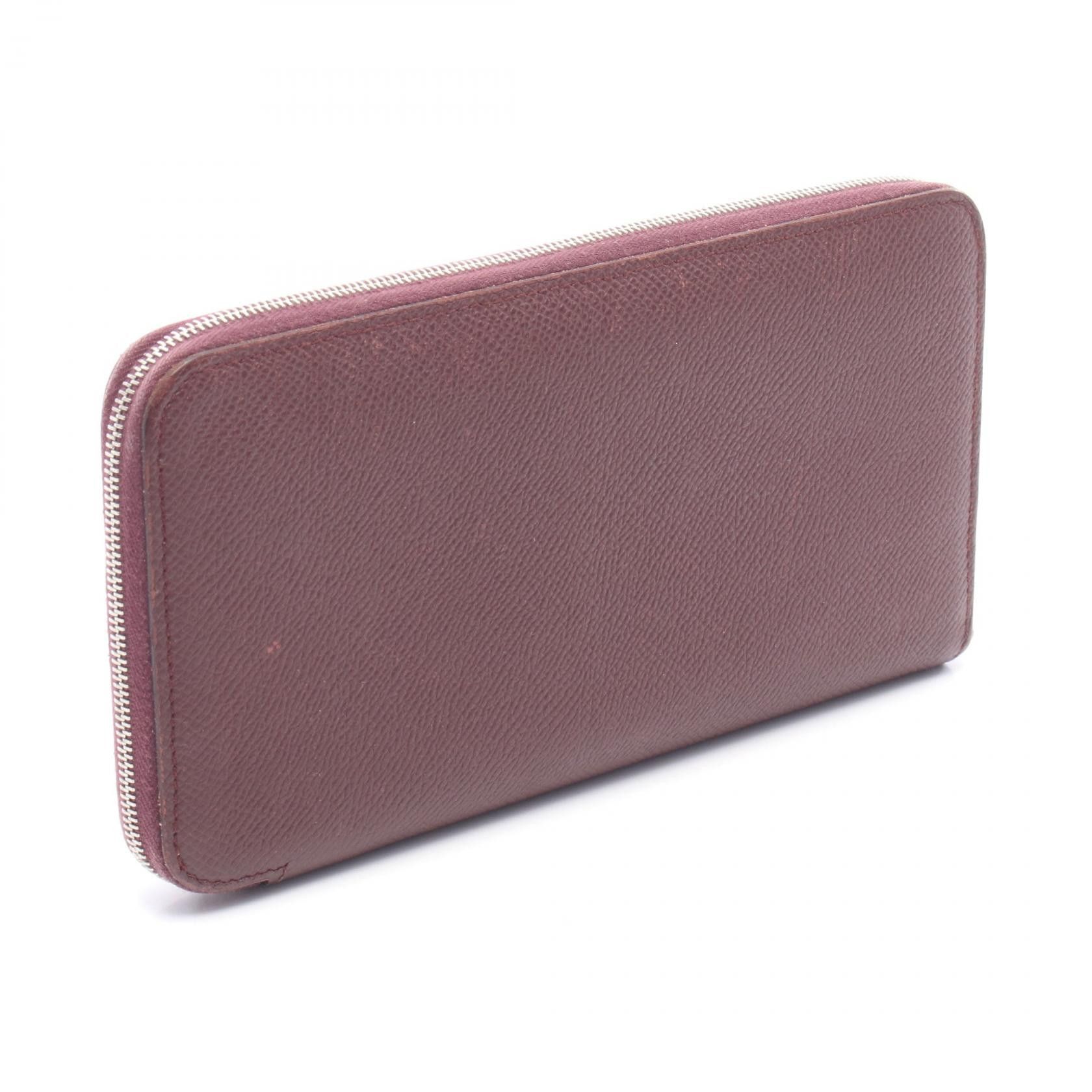 Hermes Hermes Hermes Azap Long Silk In Calfskin Wallet Leather Long Wallet A DUTY FREE for USA Size ONE SIZE - 2 Thumbnail