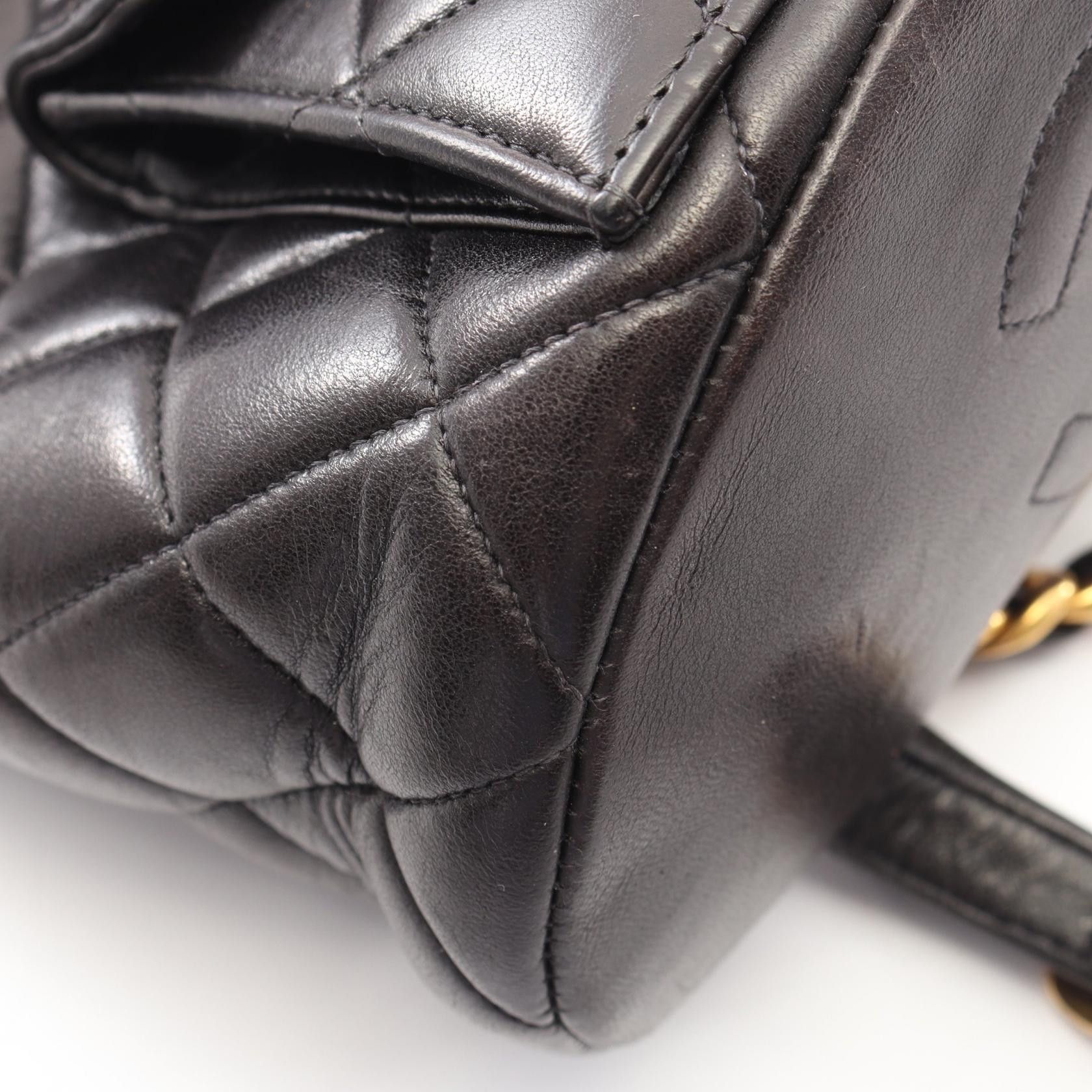 Chanel Chanel Chanel Matelasse Lambskin Backpack Leather Backpack DUTY FREE for USA Size ONE SIZE - 8 Thumbnail