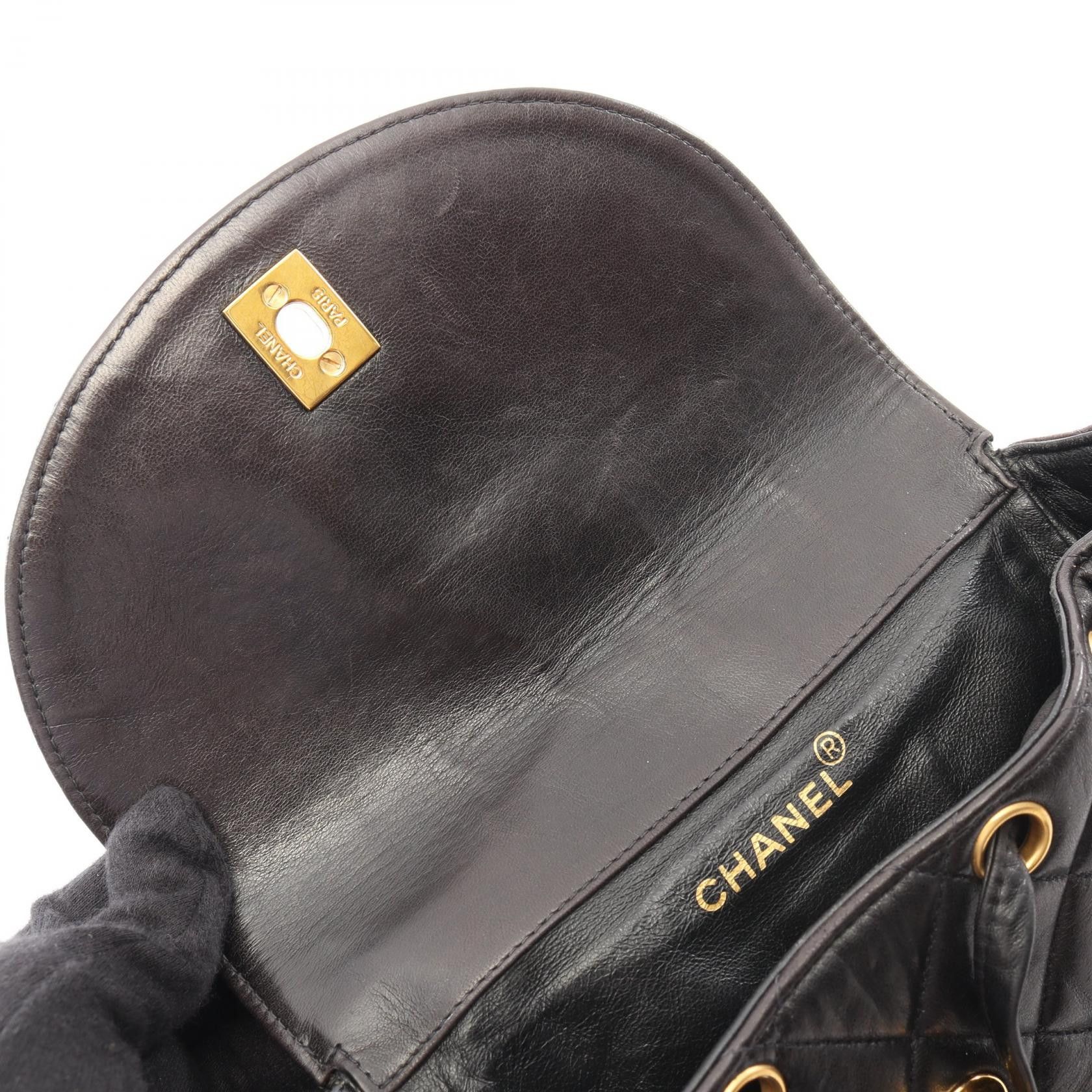 Chanel Chanel Chanel Matelasse Lambskin Backpack Leather Backpack DUTY FREE for USA Size ONE SIZE - 6 Thumbnail