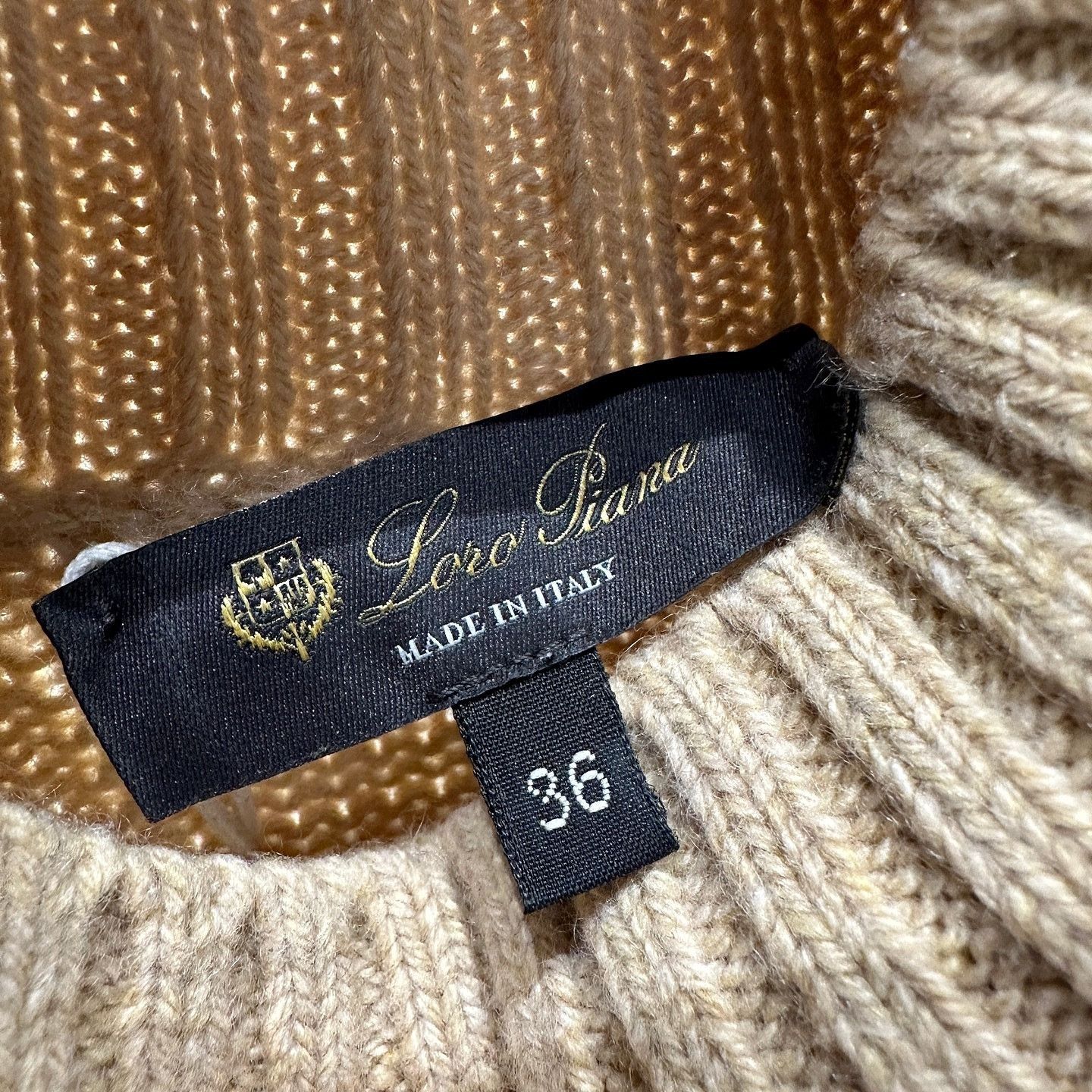 Loro Piana Loro Piana Cashmere High Neck Sweater Size 36 Size XS / US 0-2 / IT 36-38 - 3 Thumbnail
