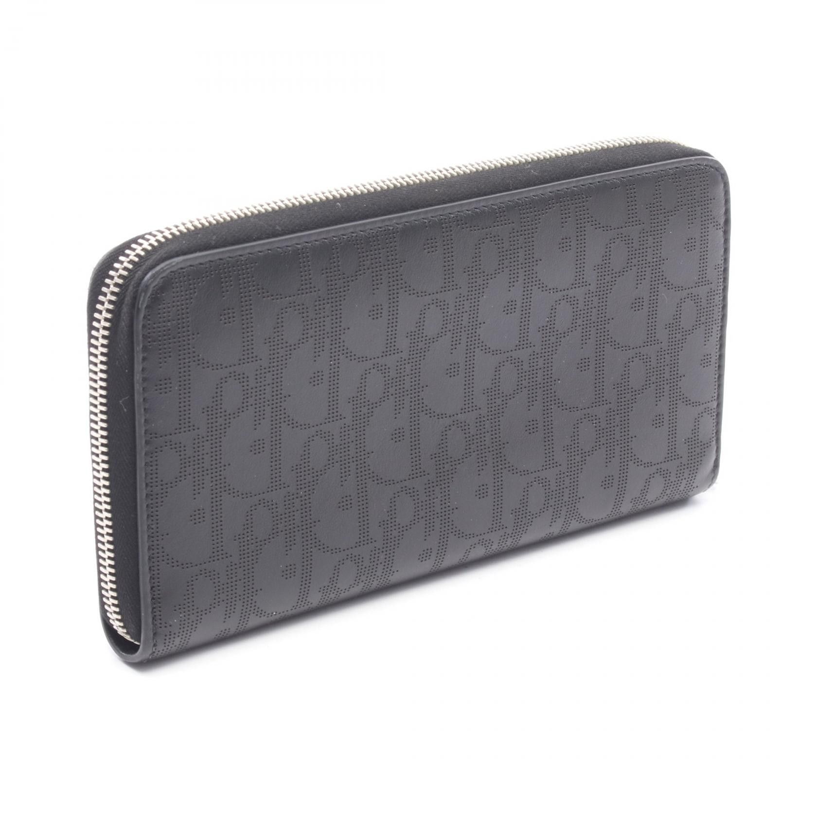 Dior Dior Dior Oblique Galaxy Leather Long Wallet Leather Long Wallet DUTY FREE for USA Size ONE SIZE - 2 Thumbnail