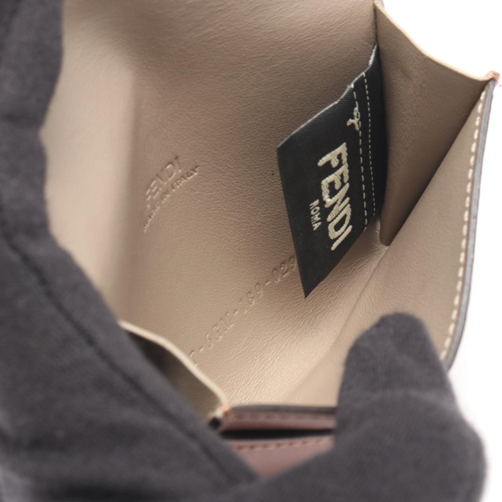 Fendi Fendi FENDI By The Way Leather Card Case Leather Card Case 8M0217 DUTY FREE for USA Size ONE SIZE - 3 Thumbnail