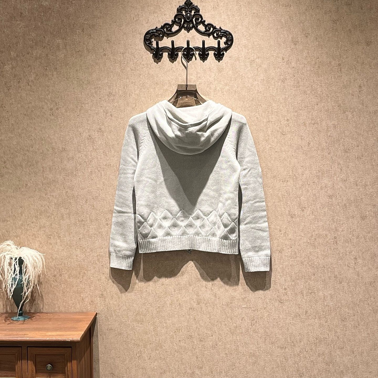 Loro Piana Loro Piana Baby Cashmere Hooded Zip Sweater Size 36 Size XS / US 0-2 / IT 36-38 - 2 Thumbnail