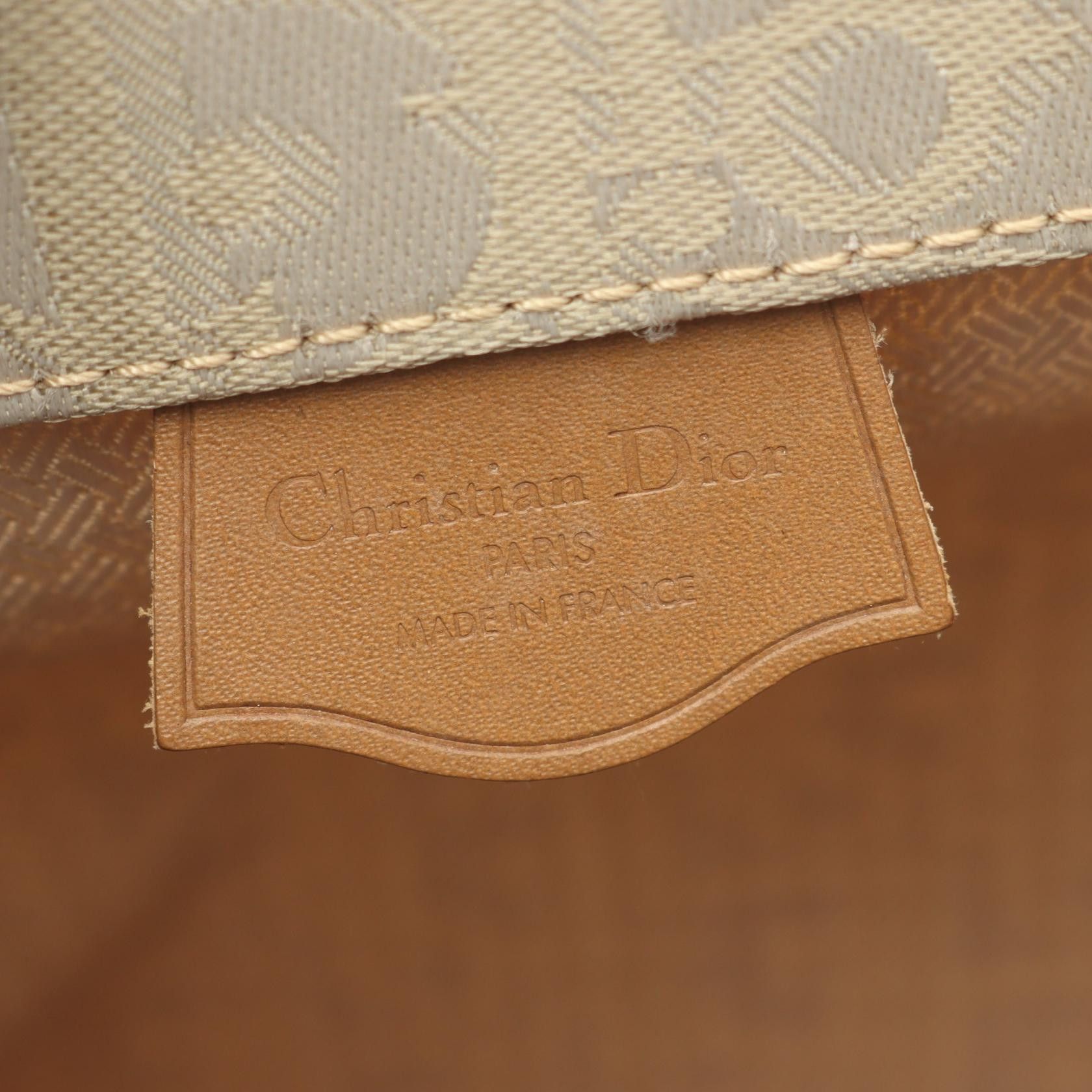 Dior Dior Christian Dior Trotter Nylon Canvas Leather Shoulder Bag Leather Shoulder Bag DUTY FREE for USA Size ONE SIZE - 4 Thumbnail