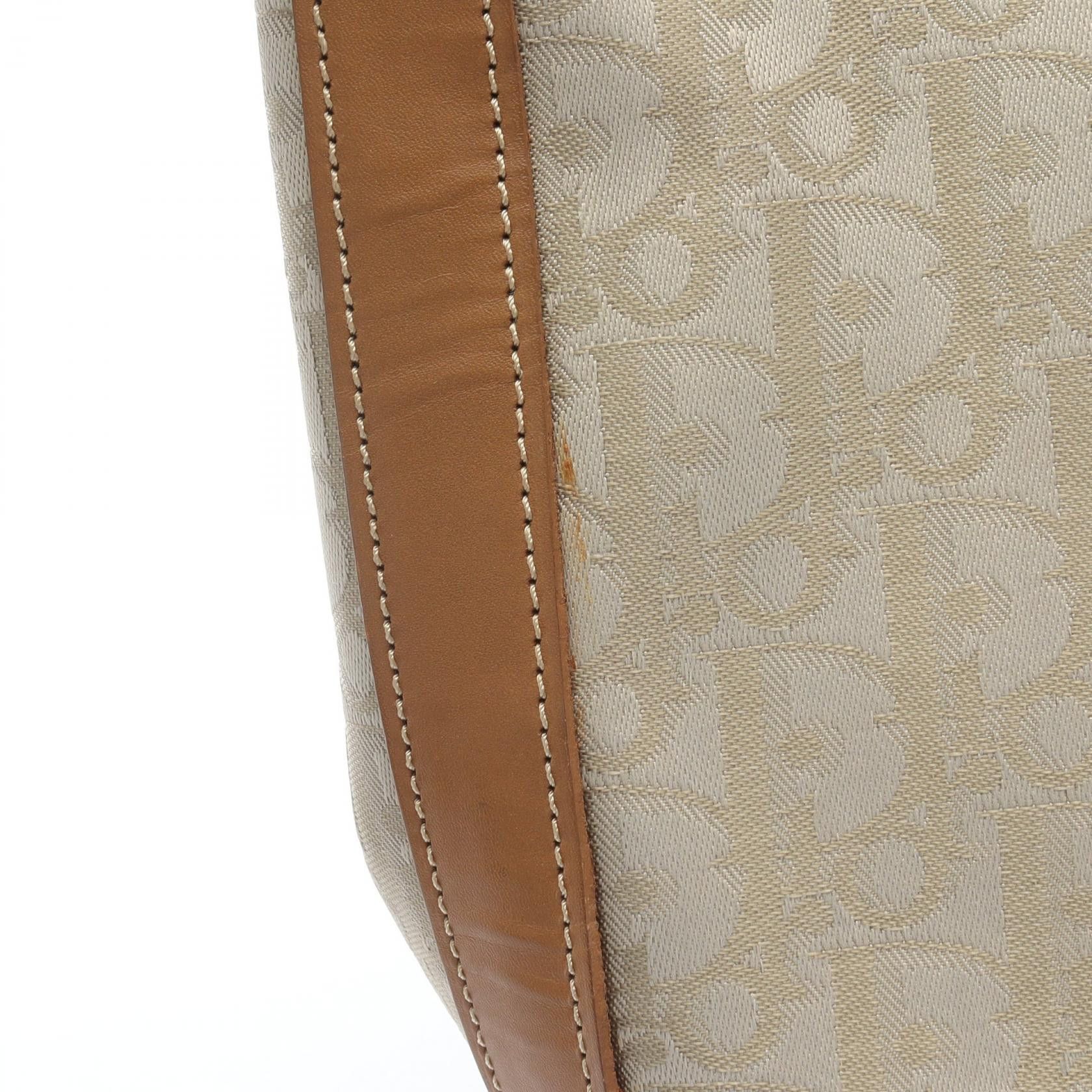 Dior Dior Christian Dior Trotter Nylon Canvas Leather Shoulder Bag Leather Shoulder Bag DUTY FREE for USA Size ONE SIZE - 8 Thumbnail