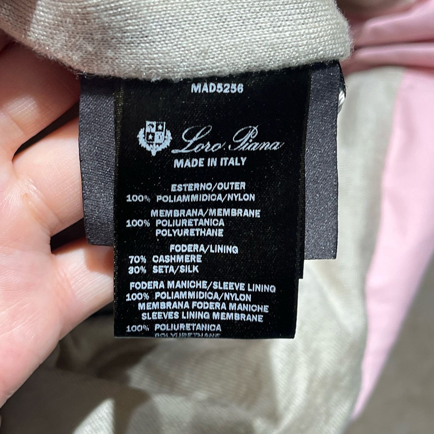 Loro Piana Loro Piana Pink Down Jacket Size 36 Size XS / US 0-2 / IT 36-38 - 4 Thumbnail