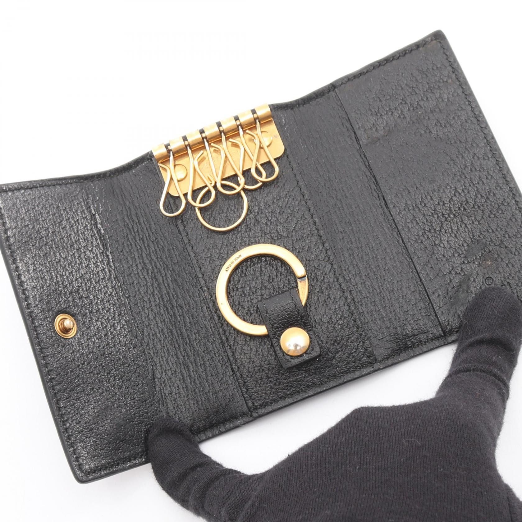 Gucci Gucci Gucci GG Marmont Leather Key Case Leather Key case 435305 DUTY FREE for USA Size ONE SIZE - 3 Thumbnail