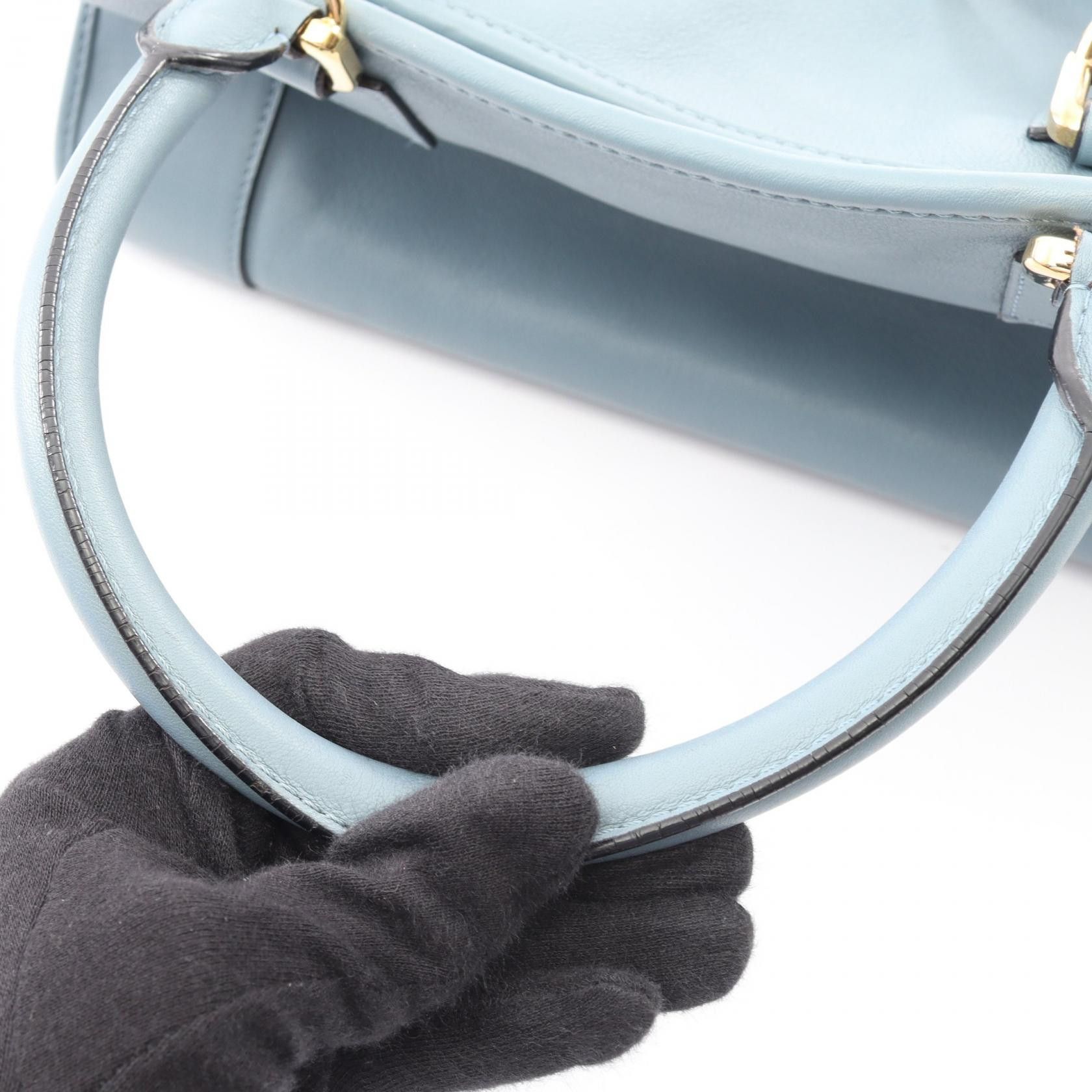Loewe Loewe Loewe Amazona 36 leather 2way handbag Leather Handbag DUTY FREE for USA Size ONE SIZE - 6 Thumbnail