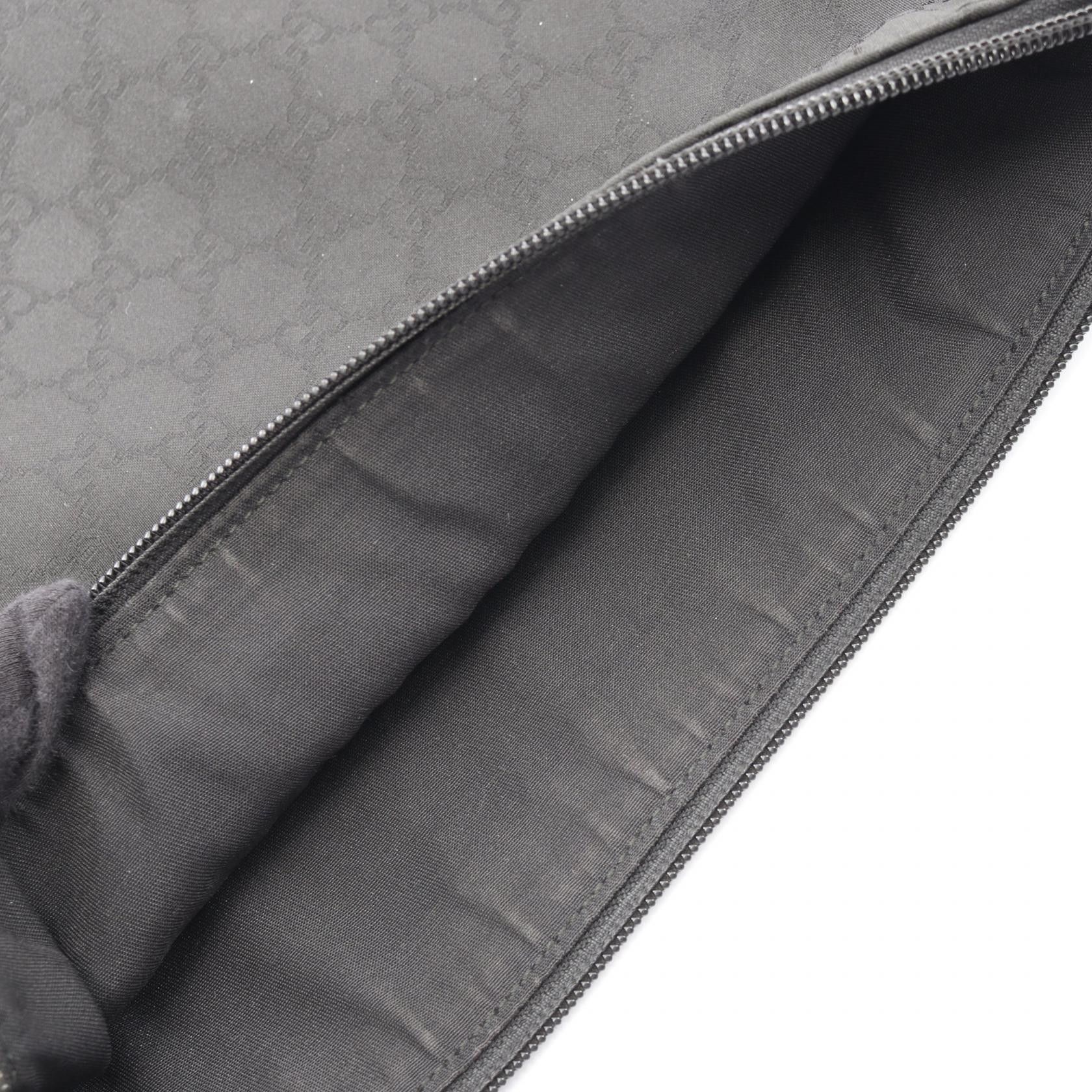 Gucci Gucci Gucci GG Canvas Nylon Leather Shoulder Bag Textile Shoulder Bag 374414 DUTY FREE for USA Size ONE SIZE - 5 Thumbnail