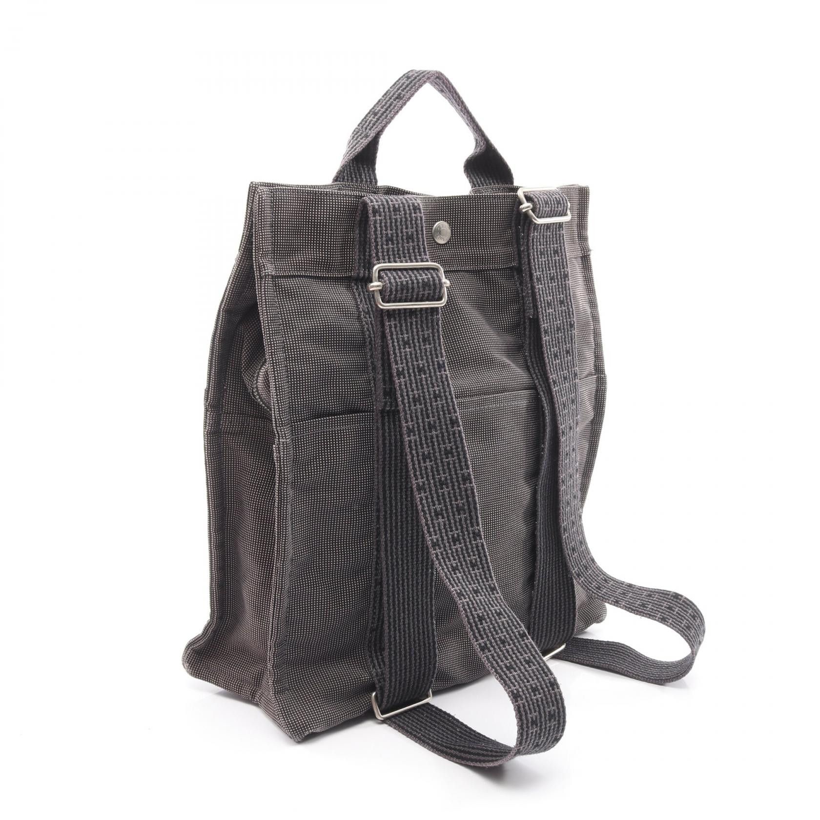 Hermes Hermes Hermes Herline Ad MM Nylon Canvas Backpack Textile Backpack DUTY FREE for USA Size ONE SIZE - 2 Thumbnail
