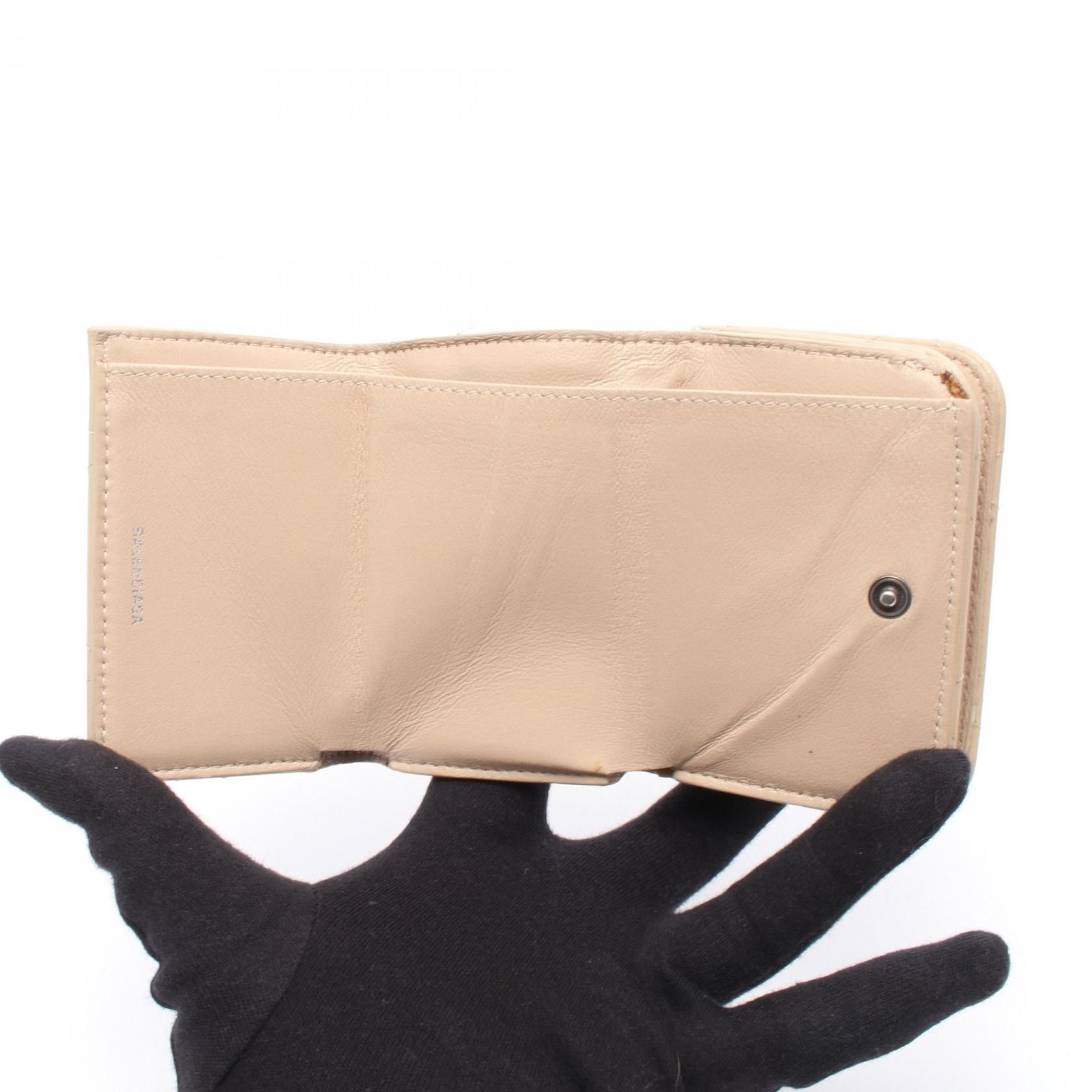 Balenciaga Balenciaga Balenciaga Touch Leather Trifold Wallet Leather Short Wallet DUTY FREE for USA Size ONE SIZE - 3 Thumbnail