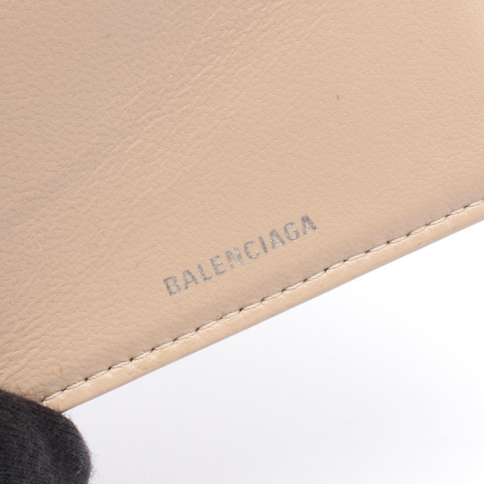 Balenciaga Balenciaga Balenciaga Touch Leather Trifold Wallet Leather Short Wallet DUTY FREE for USA Size ONE SIZE - 4 Thumbnail