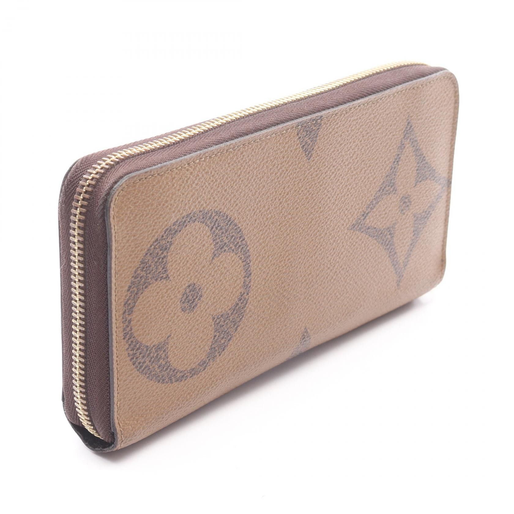 Louis Vuitton Louis Vuitton Louis Vuitton Zippy Wallet Monogram Giant Reverse Long Wallet Textile Long Wallet M69353 DUTY FREE for USA Size ONE SIZE - 2 Thumbnail