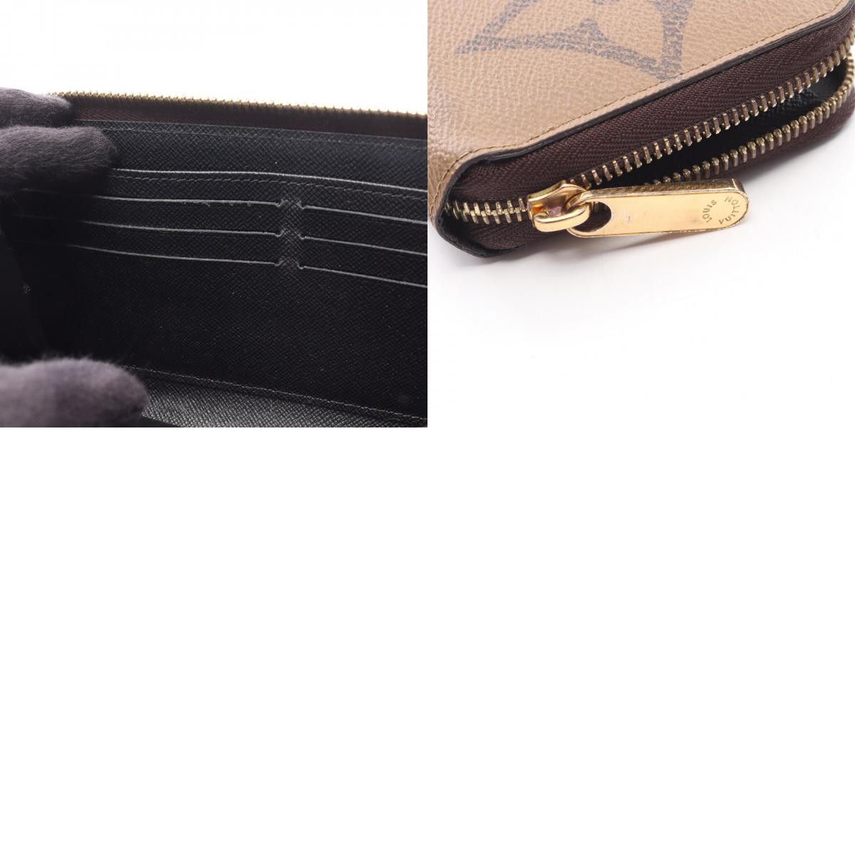 Louis Vuitton Louis Vuitton Louis Vuitton Zippy Wallet Monogram Giant Reverse Long Wallet Textile Long Wallet M69353 DUTY FREE for USA Size ONE SIZE - 10 Thumbnail