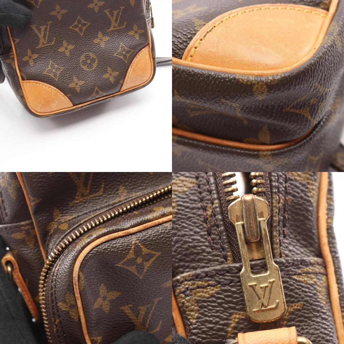 Louis Vuitton Louis Vuitton Louis Vuitton Amazon Monogram Shoulder Bag Textile Shoulder Bag M45236 DUTY FREE for USA Size ONE SIZE - 9 Thumbnail