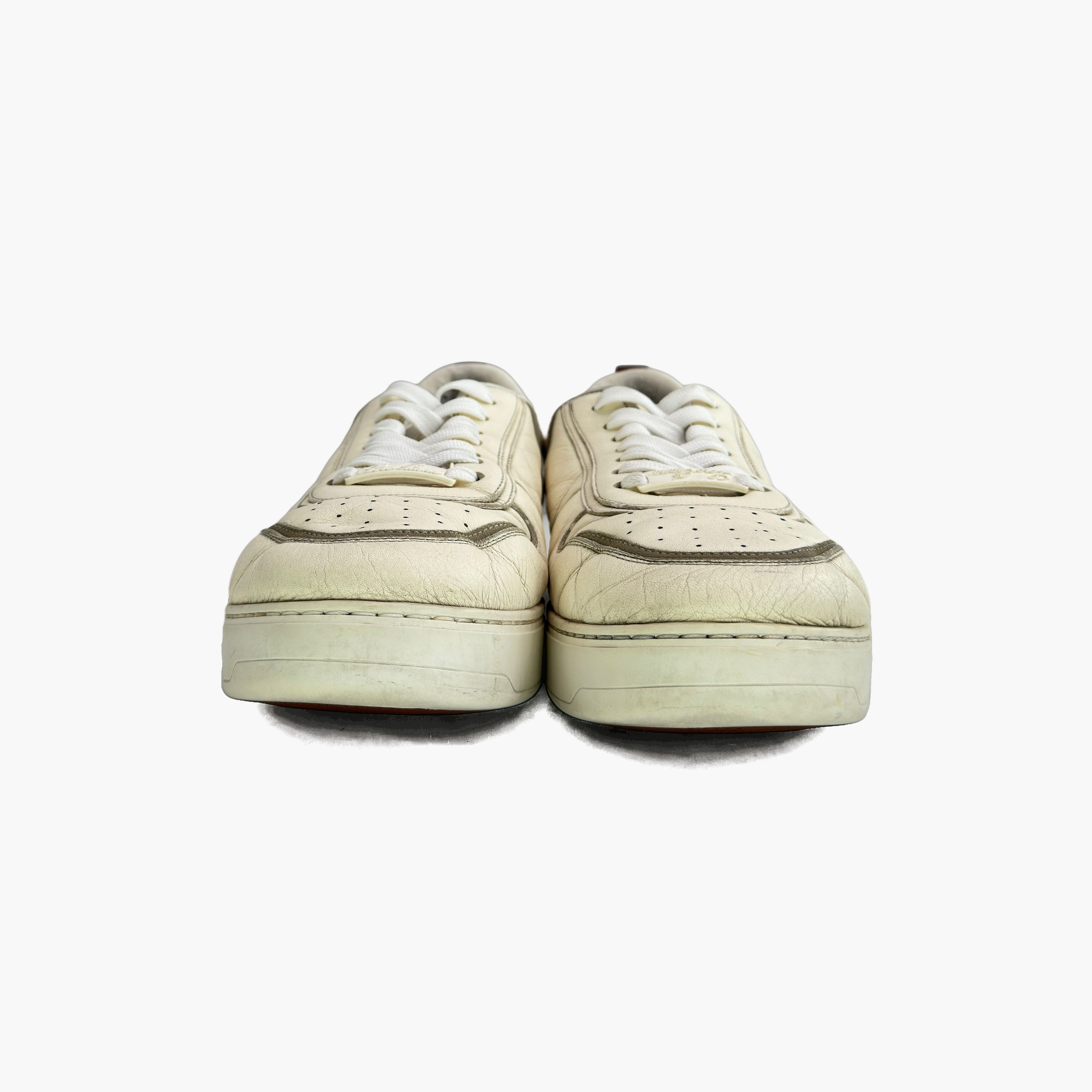 Loro Piana Loro Piana Leather Low-Top Sneakers Size 10.5 Size US 10.5 / EU 43-44 - 5 Thumbnail