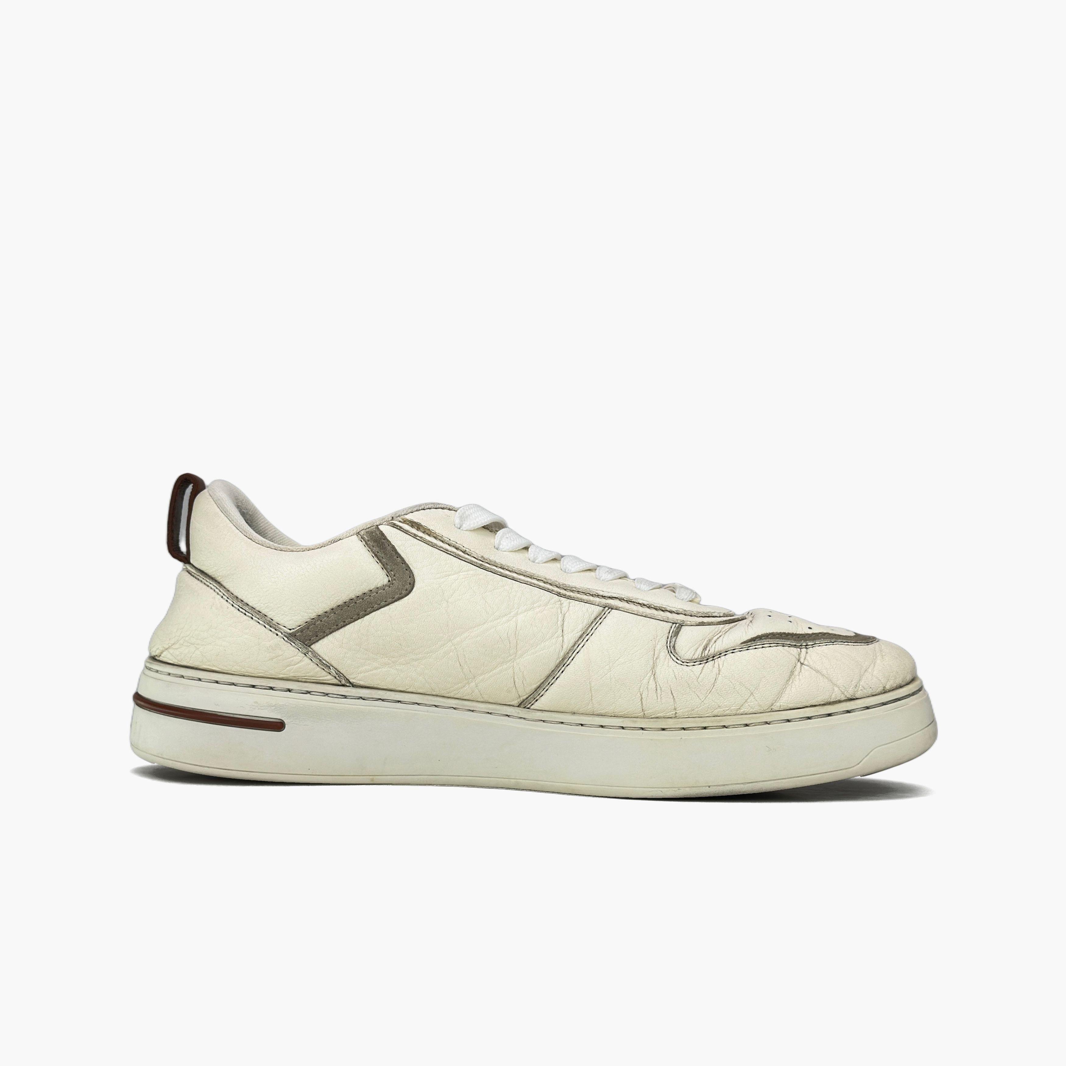 Loro Piana Loro Piana Leather Low-Top Sneakers Size 10.5 Size US 10.5 / EU 43-44 - 2 Thumbnail