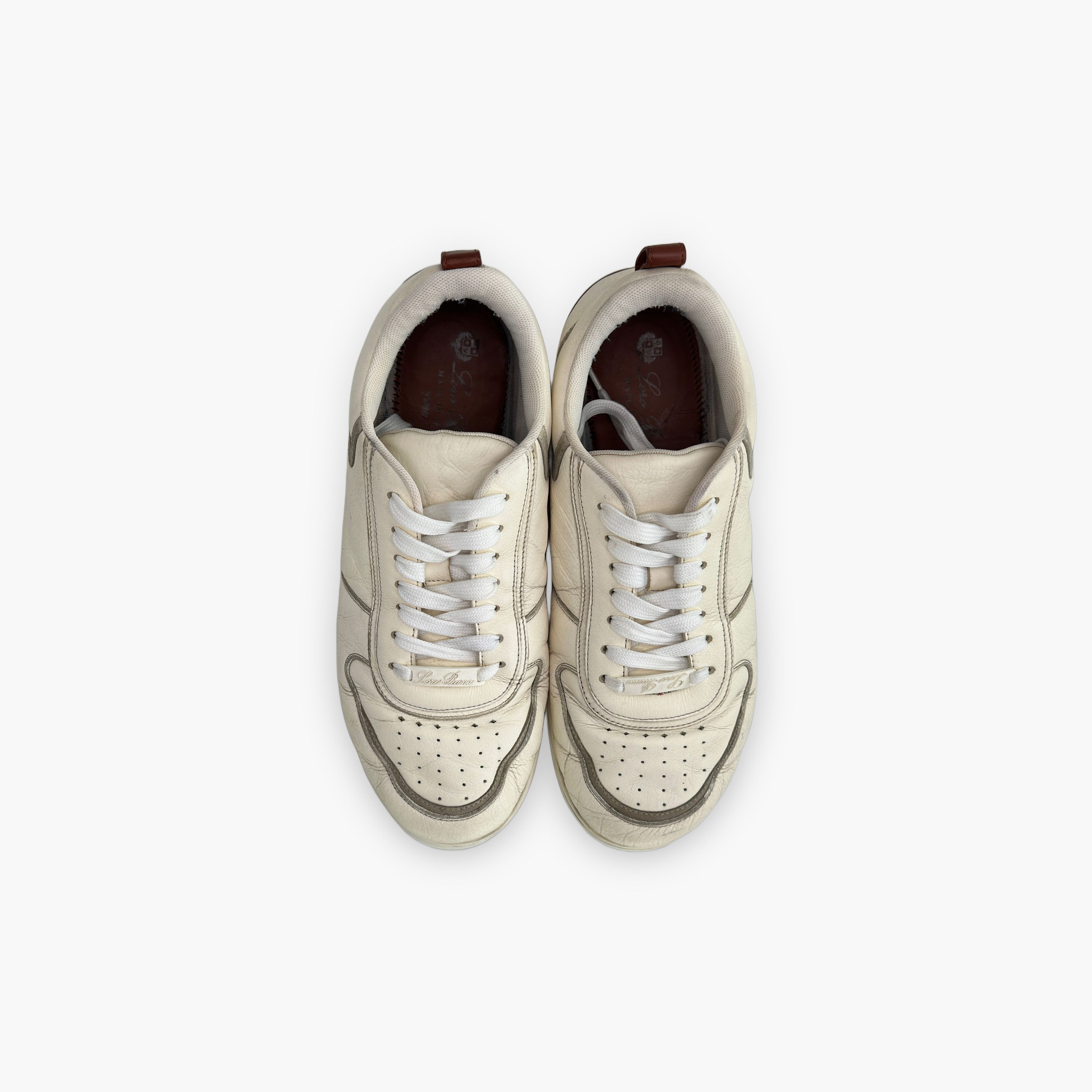Loro Piana Loro Piana Leather Low-Top Sneakers Size 10.5 Size US 10.5 / EU 43-44 - 9 Thumbnail
