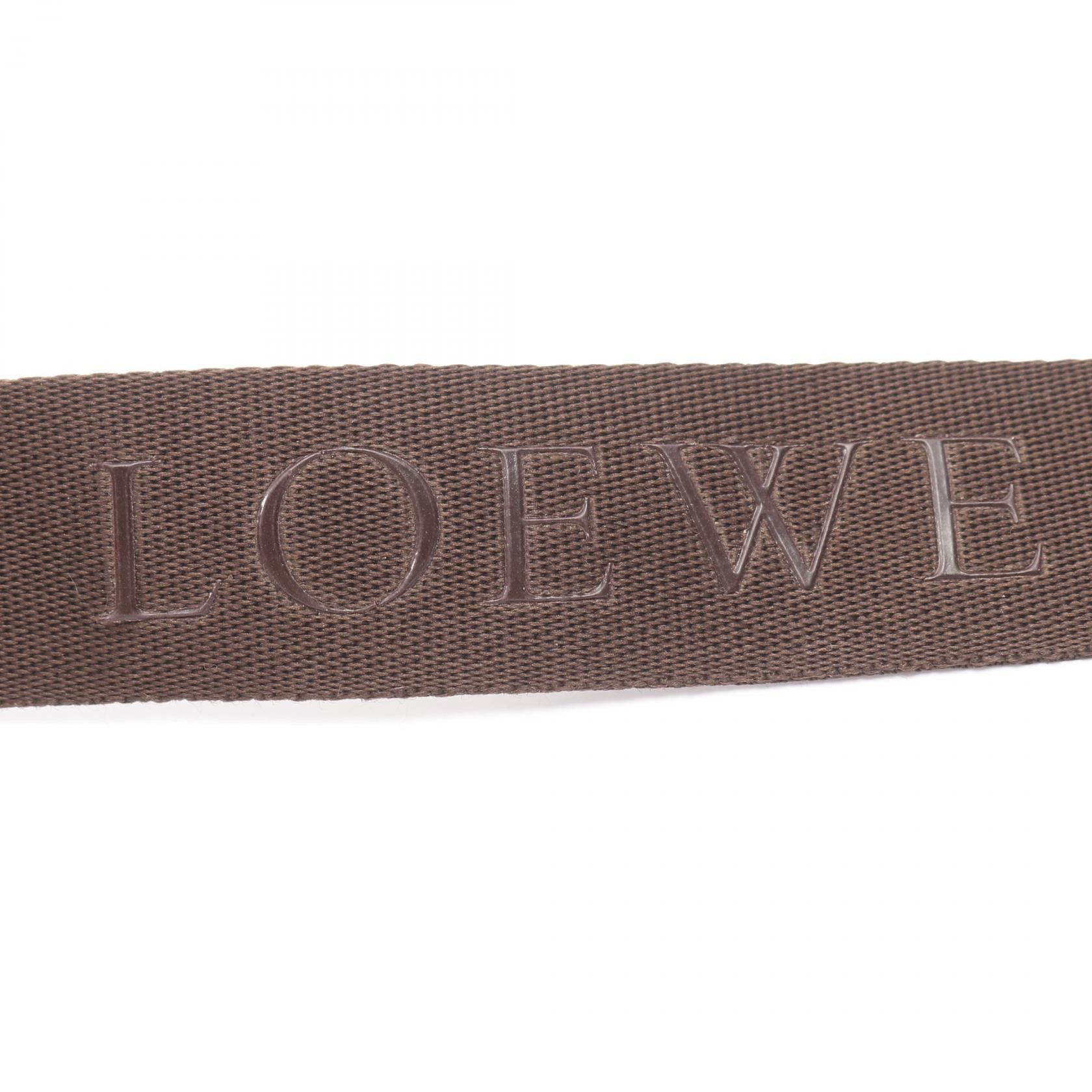 Loewe Loewe Loewe Repeat Anagram Coated Canvas Shoulder Bag Textile Shoulder Bag DUTY FREE for USA Size ONE SIZE - 10 Thumbnail