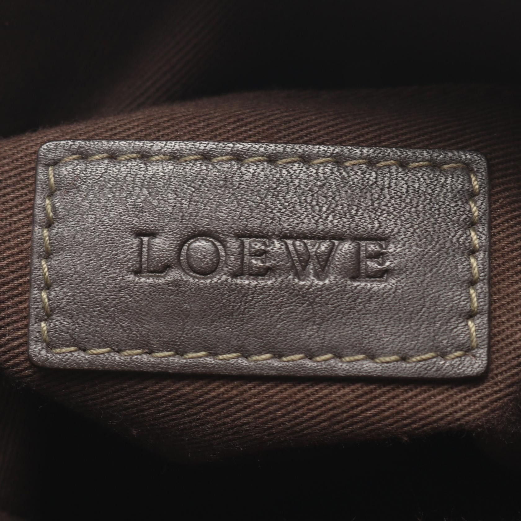 Loewe Loewe Loewe Repeat Anagram Coated Canvas Shoulder Bag Textile Shoulder Bag DUTY FREE for USA Size ONE SIZE - 4 Thumbnail
