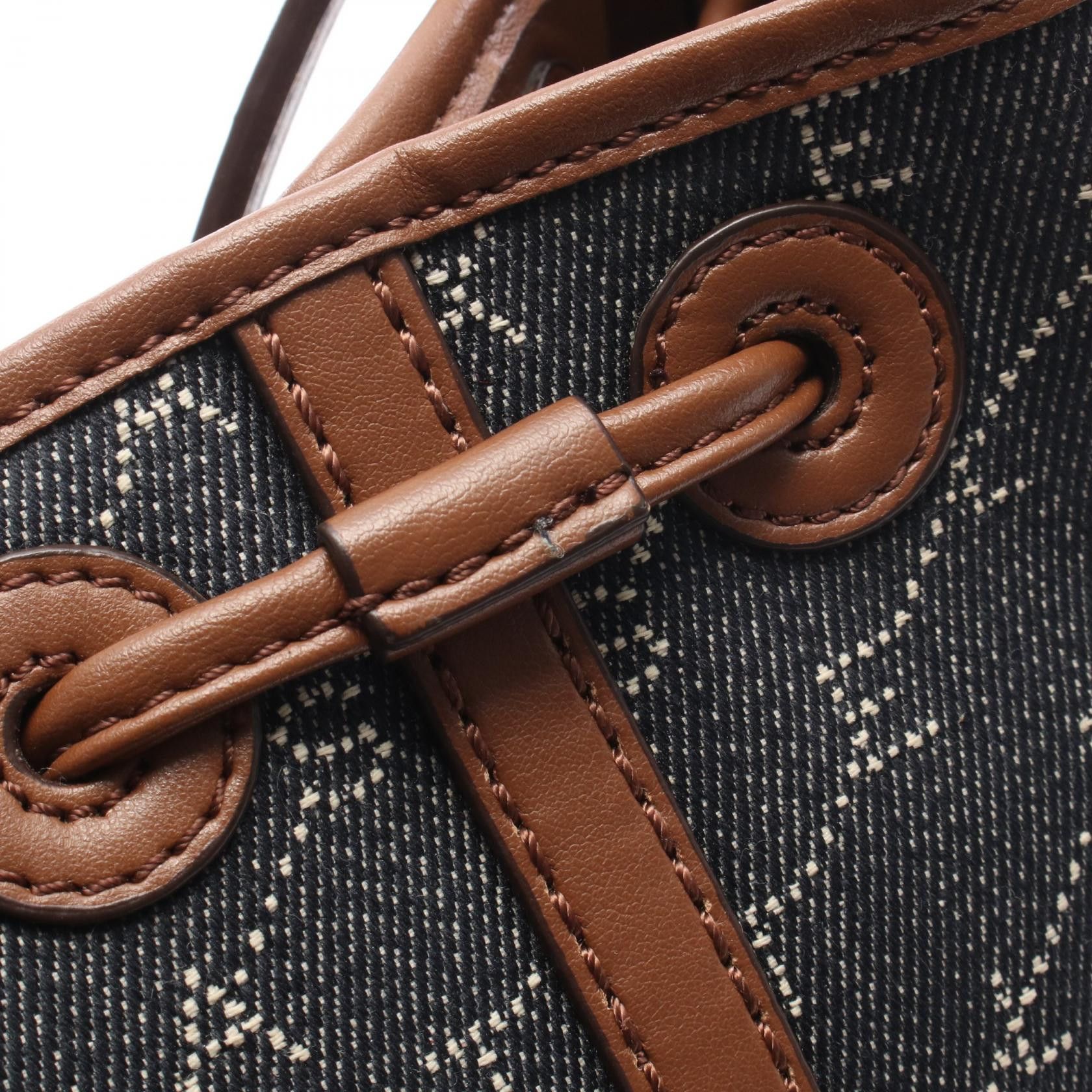 Stella McCartney Stella Mccartney Stella McCartney denim leather shoulder bag Textile Shoulder Bag DUTY FREE for USA Size ONE SIZE - 6 Thumbnail