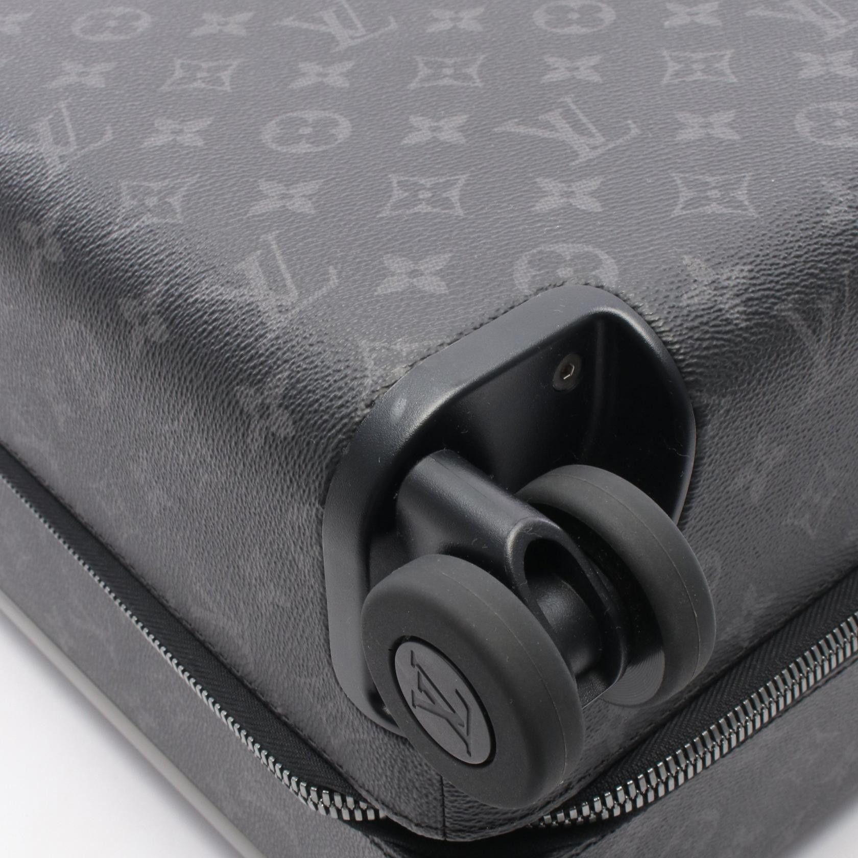 Louis Vuitton Louis Vuitton Louis Vuitton Horizon 55 Monogram Eclipse Coated Canvas Suitcase Textile Travel Bag M23002 DUTY FREE for USA Size ONE SIZE - 8 Thumbnail