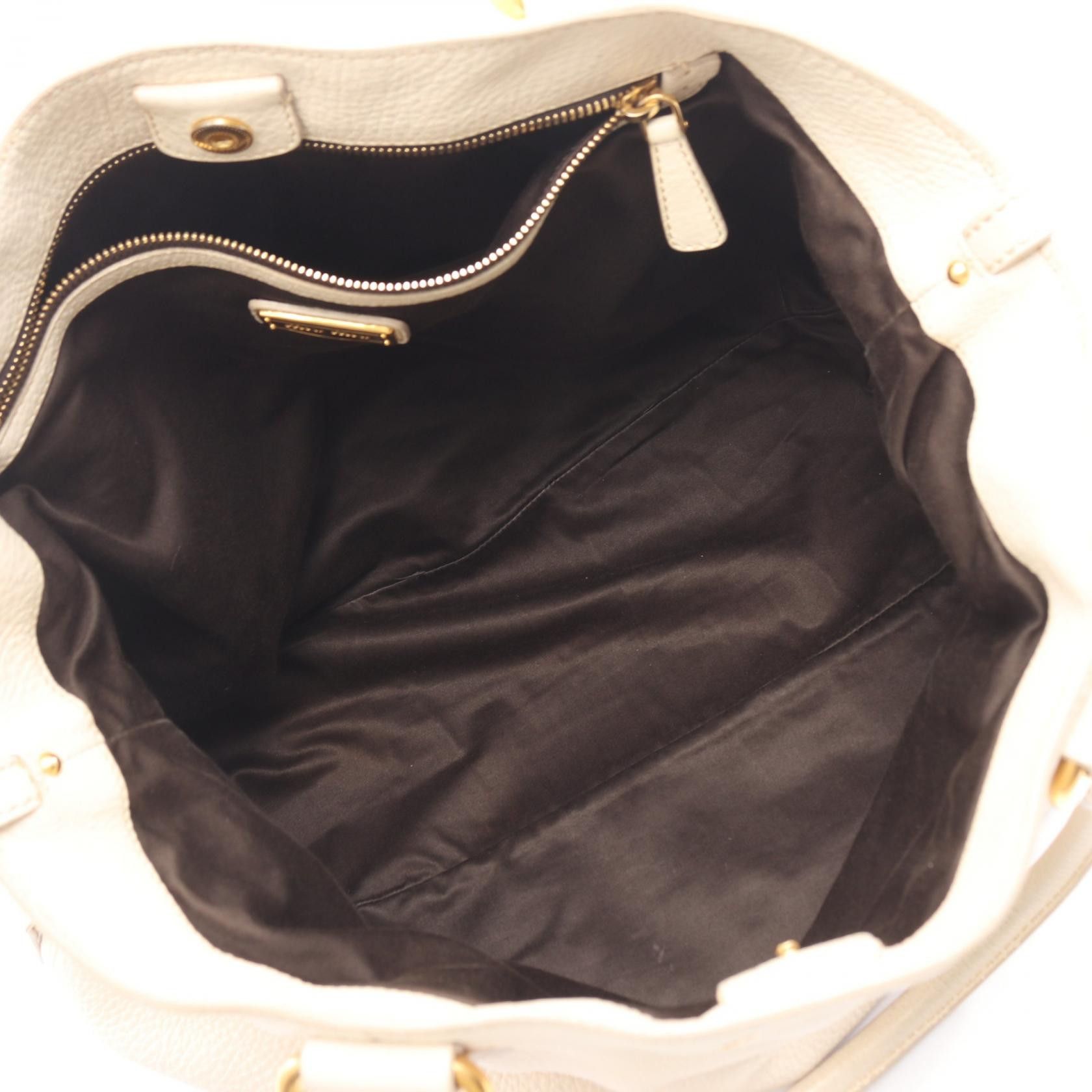 Miu Miu Miu Miu Miu Miu Leather Tote Bag Leather Tote Bag DUTY FREE for USA Size ONE SIZE - 3 Thumbnail