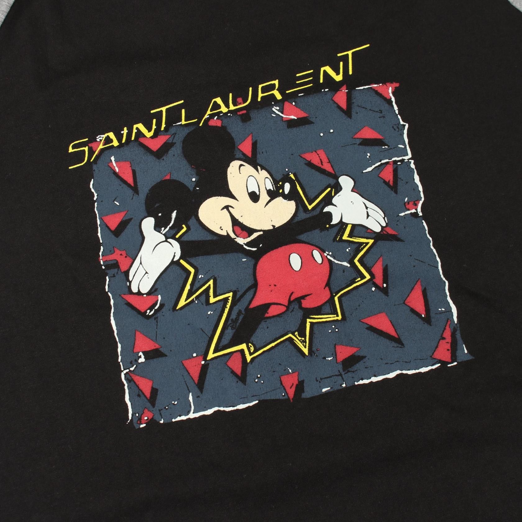 Yves Saint Laurent Yves Saint Laurent Saint Laurent Paris Cotton Long Sleeve T Shirt Textile T-Shirts DUTY FREE for USA Size ONE SIZE - 7 Thumbnail