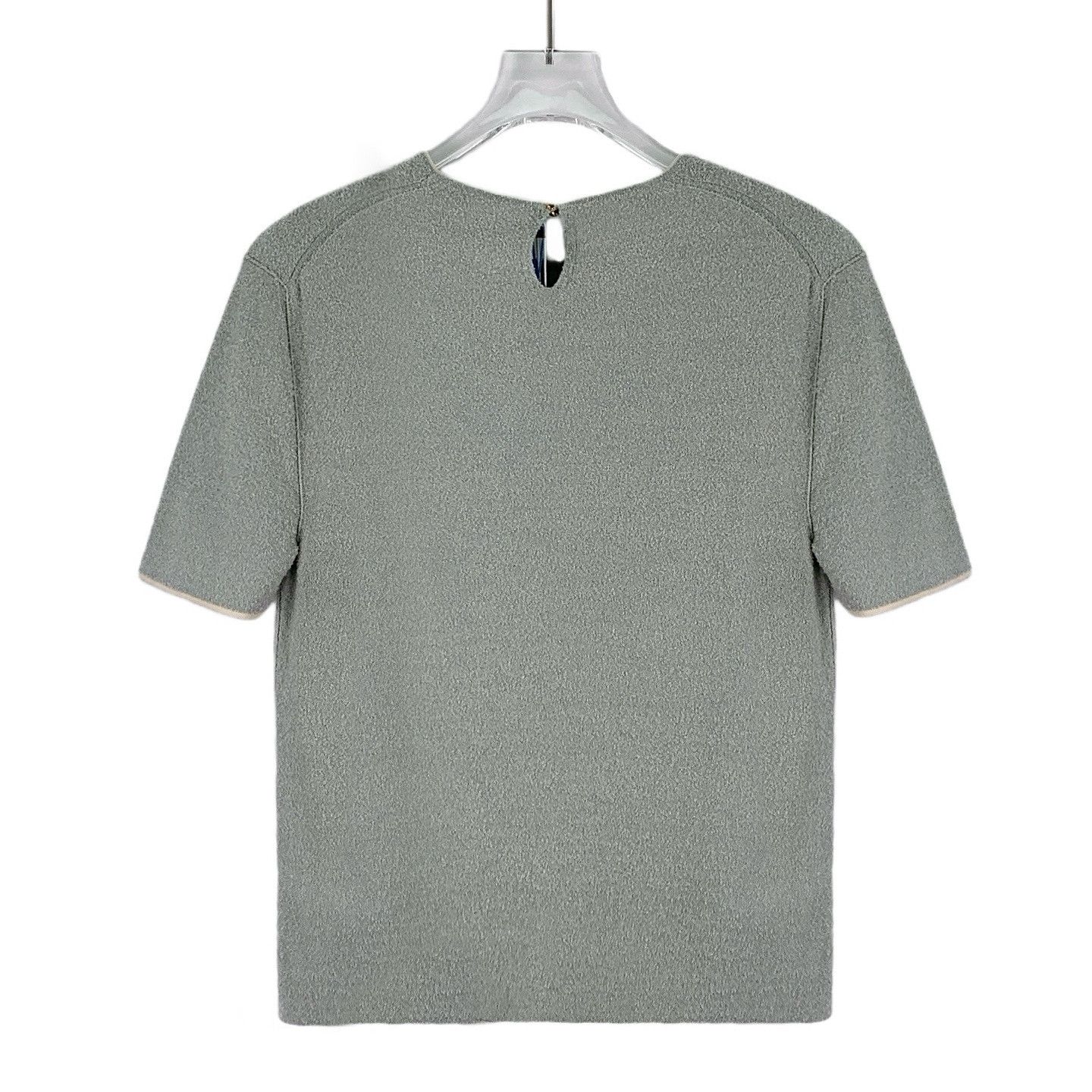 Loro Piana Loro Piana Silk Cotton Knit Short Sleeve Top Size S Size S / US 4 / IT 40 - 2 Thumbnail