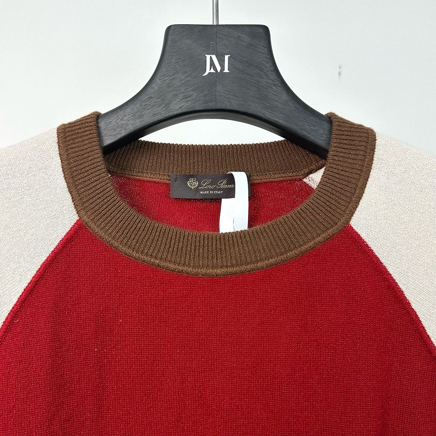 Loro Piana Loro Piana Colorblock Cashmere Sweater Size 54 Size US L / EU 52-54 / 3 - 3 Thumbnail