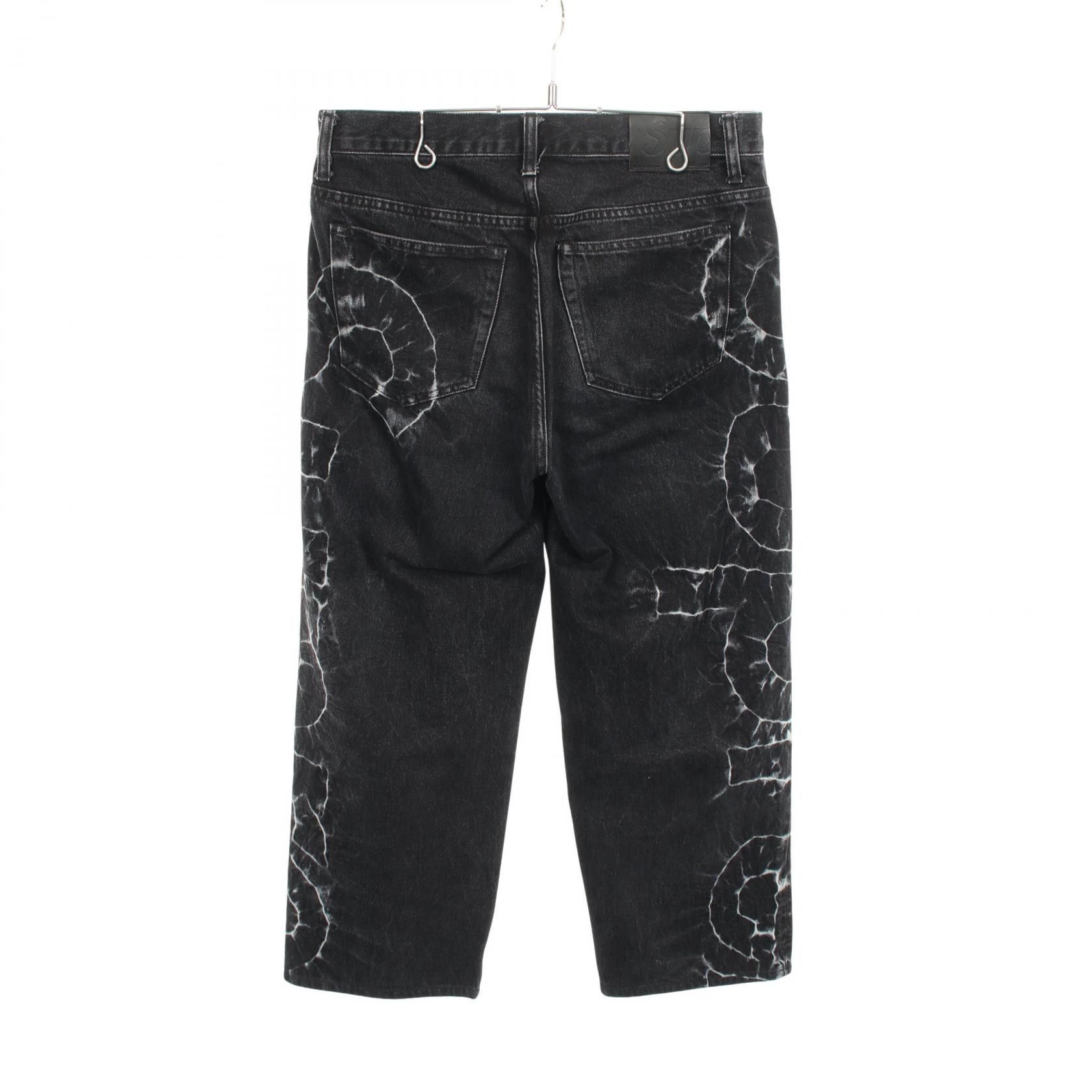 Supreme Supreme Supreme shibori loose fit jean cotton jeans Textile Jeans DUTY FREE for USA Size ONE SIZE - 2 Thumbnail