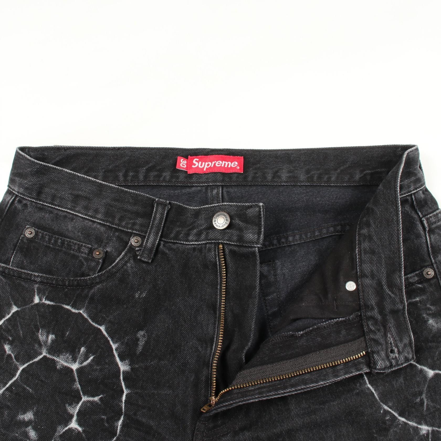 Supreme Supreme Supreme shibori loose fit jean cotton jeans Textile Jeans DUTY FREE for USA Size ONE SIZE - 6 Thumbnail