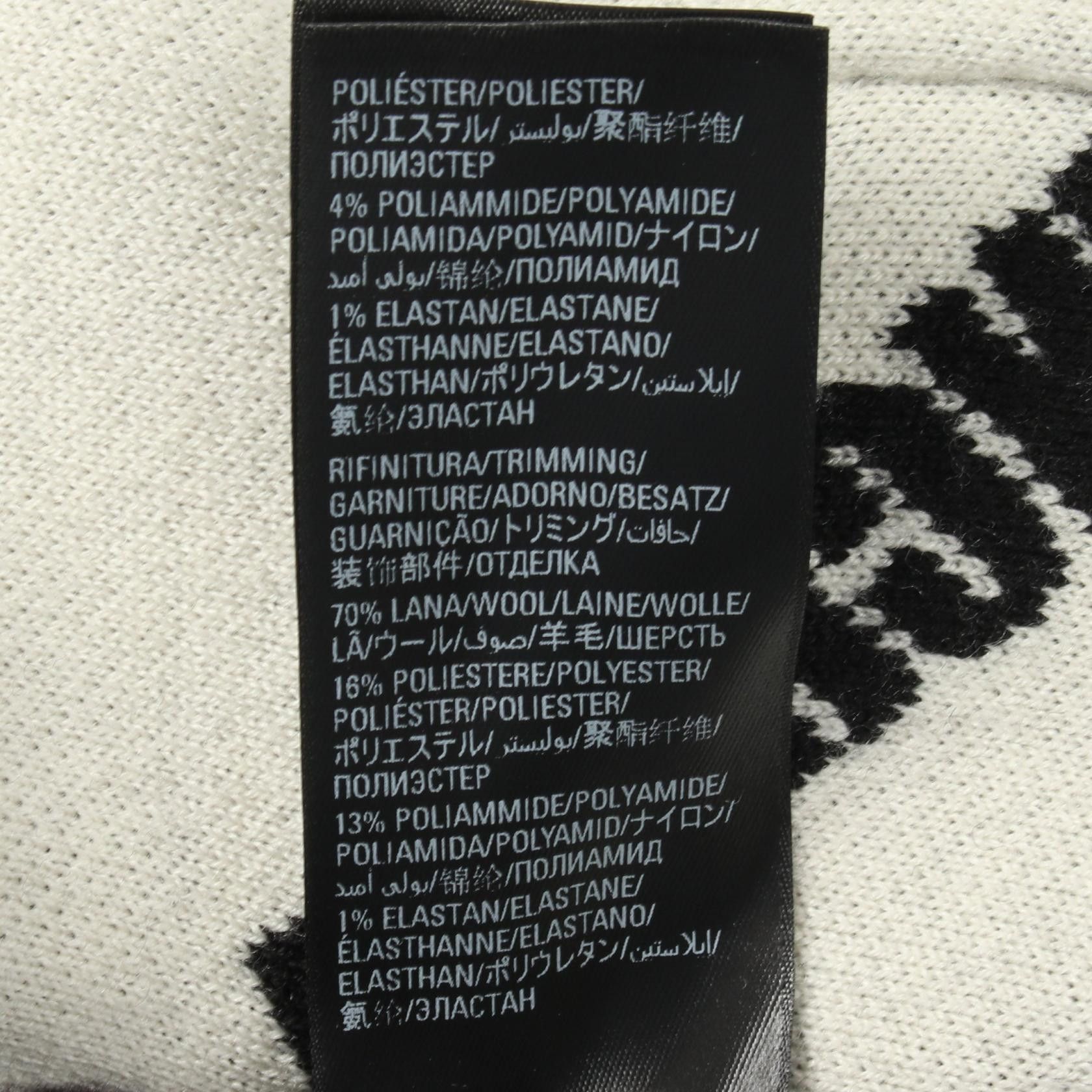 Balenciaga Balenciaga Balenciaga logo wool cardigan Textile Tops 724852 DUTY FREE for USA Size ONE SIZE - 4 Thumbnail
