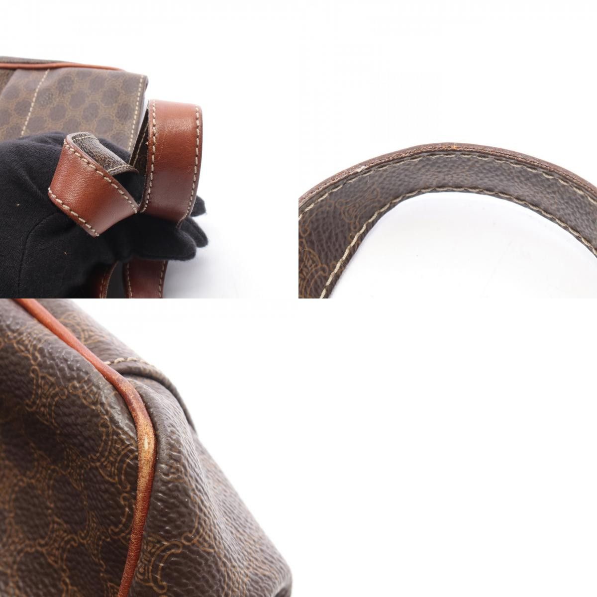 Celine Celine CELINE Macadam Coated Canvas Tote Bag Leather Tote Bag DUTY FREE for USA Size ONE SIZE - 10 Thumbnail
