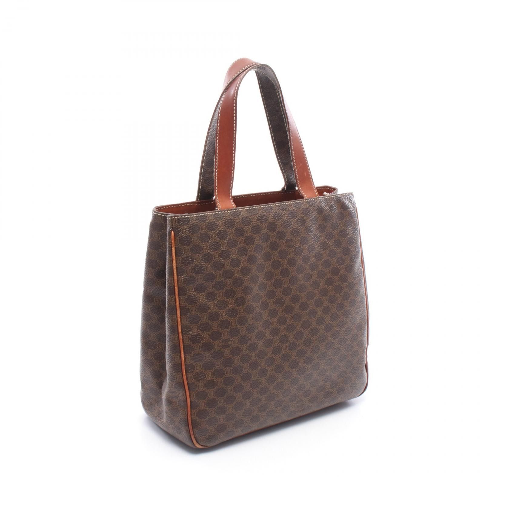 Celine Celine CELINE Macadam Coated Canvas Tote Bag Leather Tote Bag DUTY FREE for USA Size ONE SIZE - 2 Thumbnail
