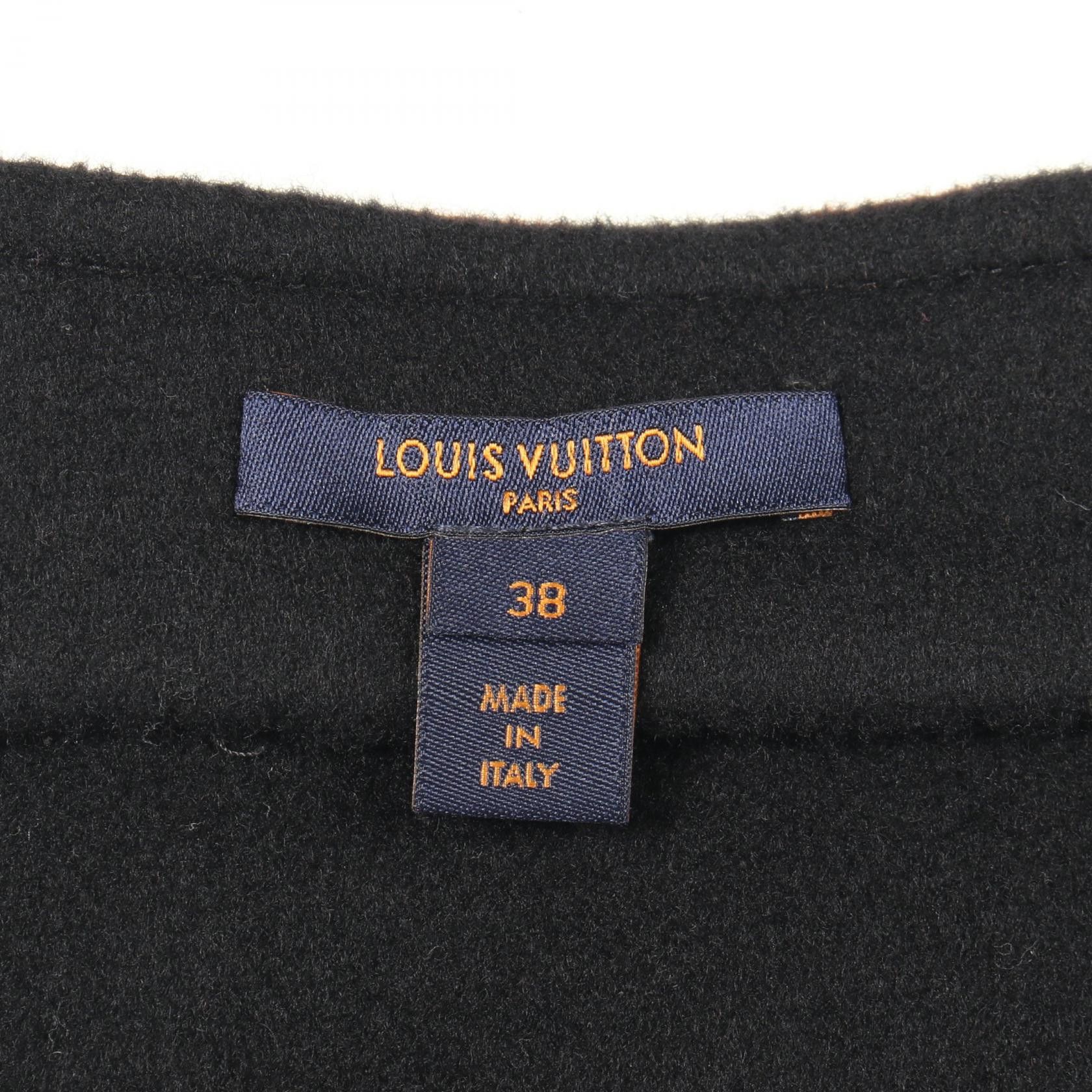 Louis Vuitton Louis Vuitton Louis Vuitton Monogram Wool Silk Skirt Textile Skirts DUTY FREE for USA Size ONE SIZE - 3 Thumbnail