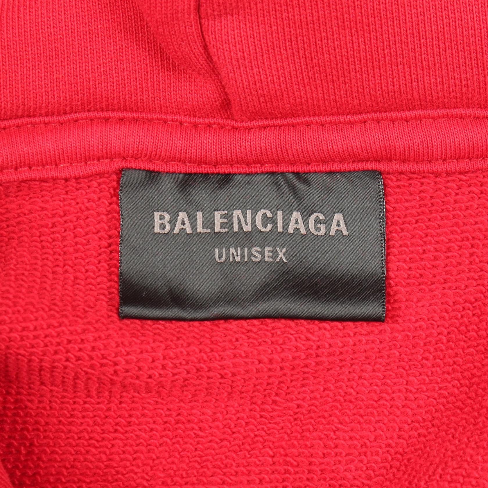 Balenciaga Balenciaga Balenciaga MANY KISSES Cotton Hoodie Textile Sweatshirts & Hoodies 761458 DUTY FREE for USA Size ONE SIZE - 3 Thumbnail