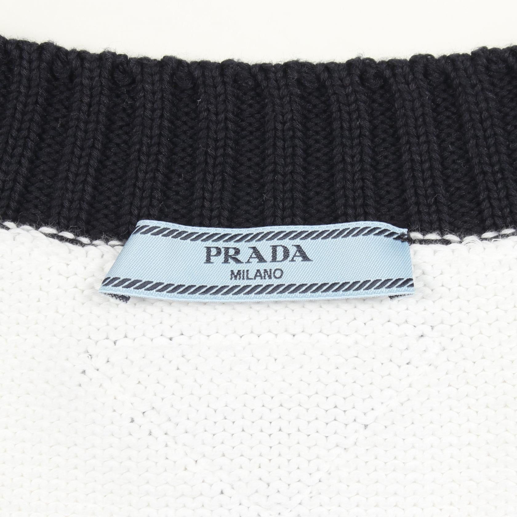 Prada Prada Prada Cotton Cardigan Textile Tops P25N54 DUTY FREE for USA Size ONE SIZE - 3 Thumbnail