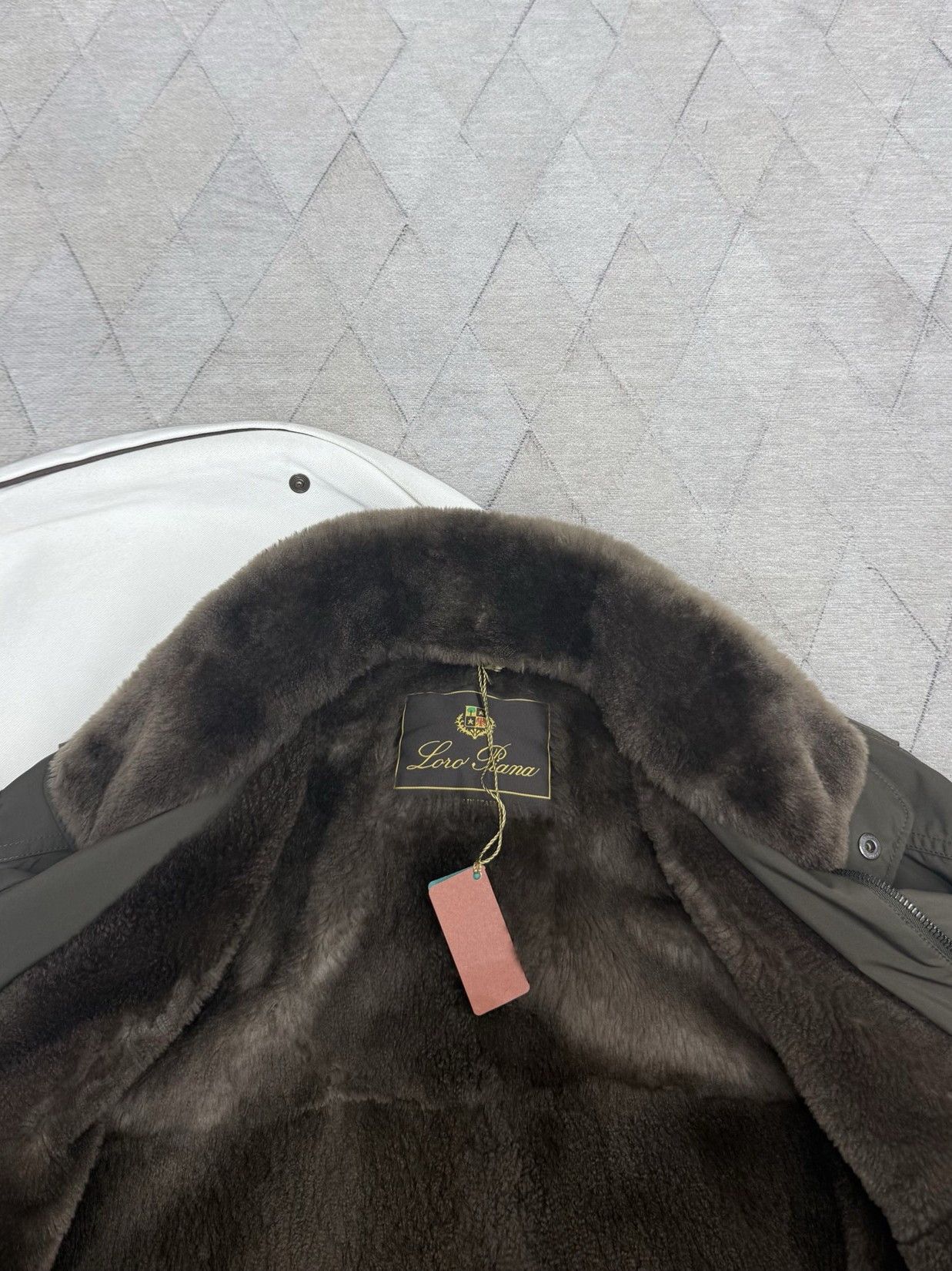 Loro Piana Loro Piana Fur Lined Field Jacket Size 52 Size US L / EU 52-54 / 3 - 3 Thumbnail