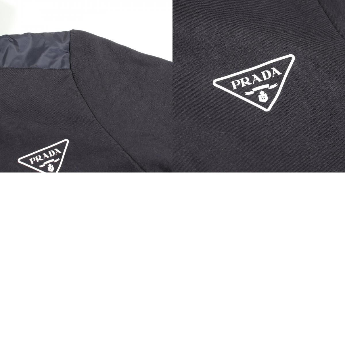 Prada Prada Prada RE-NYLON Cotton Nylon Hoodie Textile Sweatshirts & Hoodies DUTY FREE for USA Size ONE SIZE - 10 Thumbnail