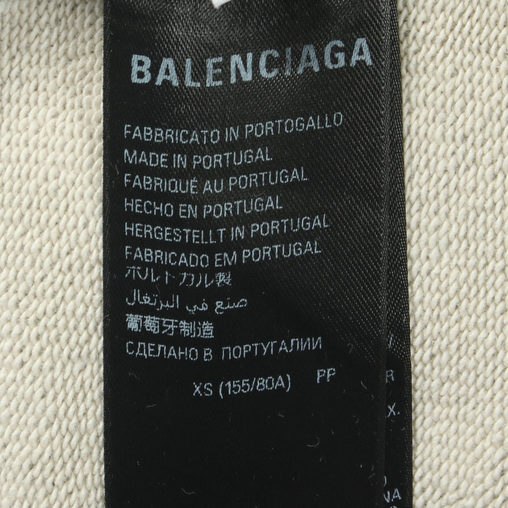 Balenciaga Balenciaga Balenciaga TAPE TYPE RIPPED POCKET HOODIE Cotton Hoodie Textile Sweatshirts & Hoodies 744190 DUTY FREE for USA Size ONE SIZE - 5 Thumbnail
