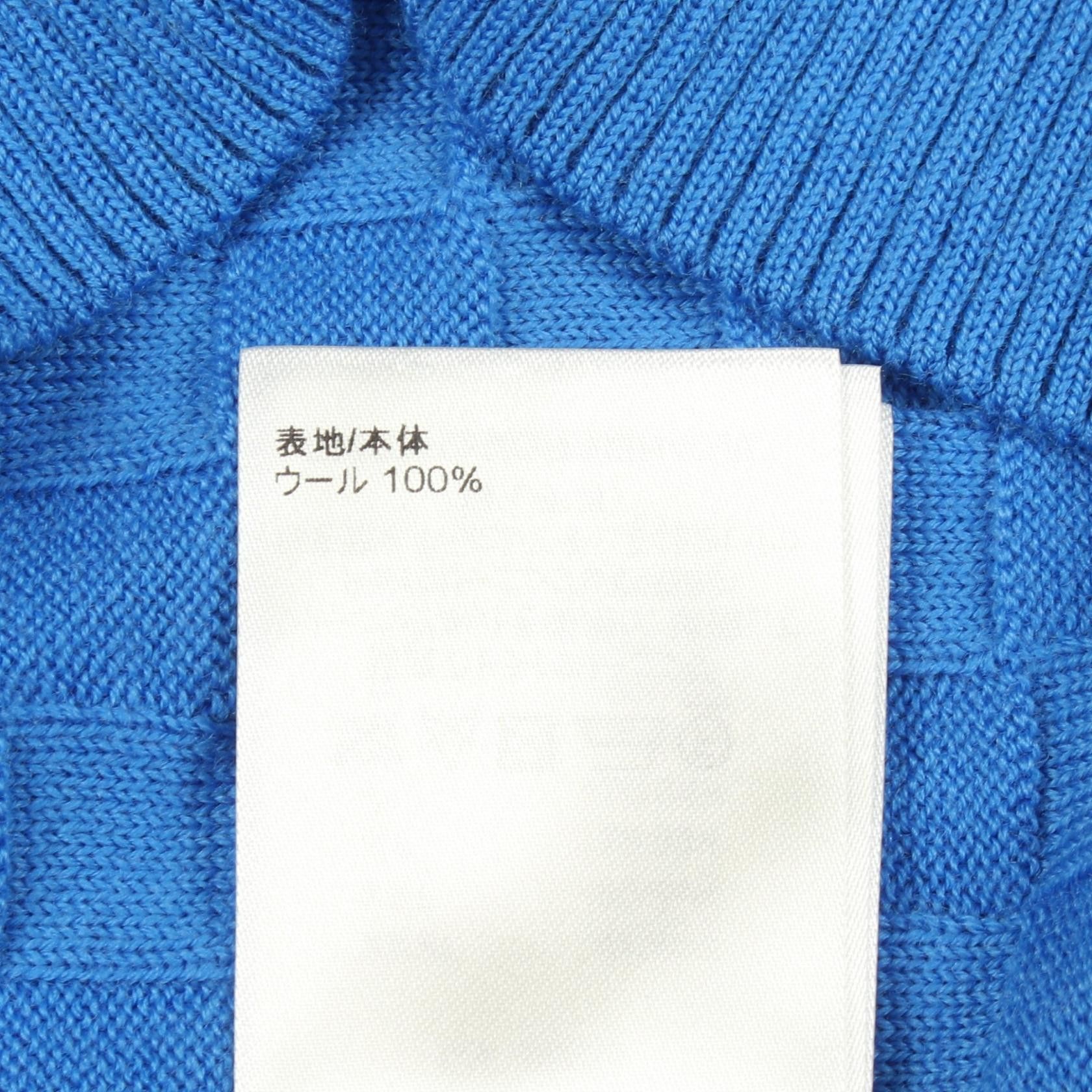Louis Vuitton Louis Vuitton Louis Vuitton Damier Wool Knit Textile Tops RM231QVORHJN40W DUTY FREE for USA Size ONE SIZE - 4 Thumbnail