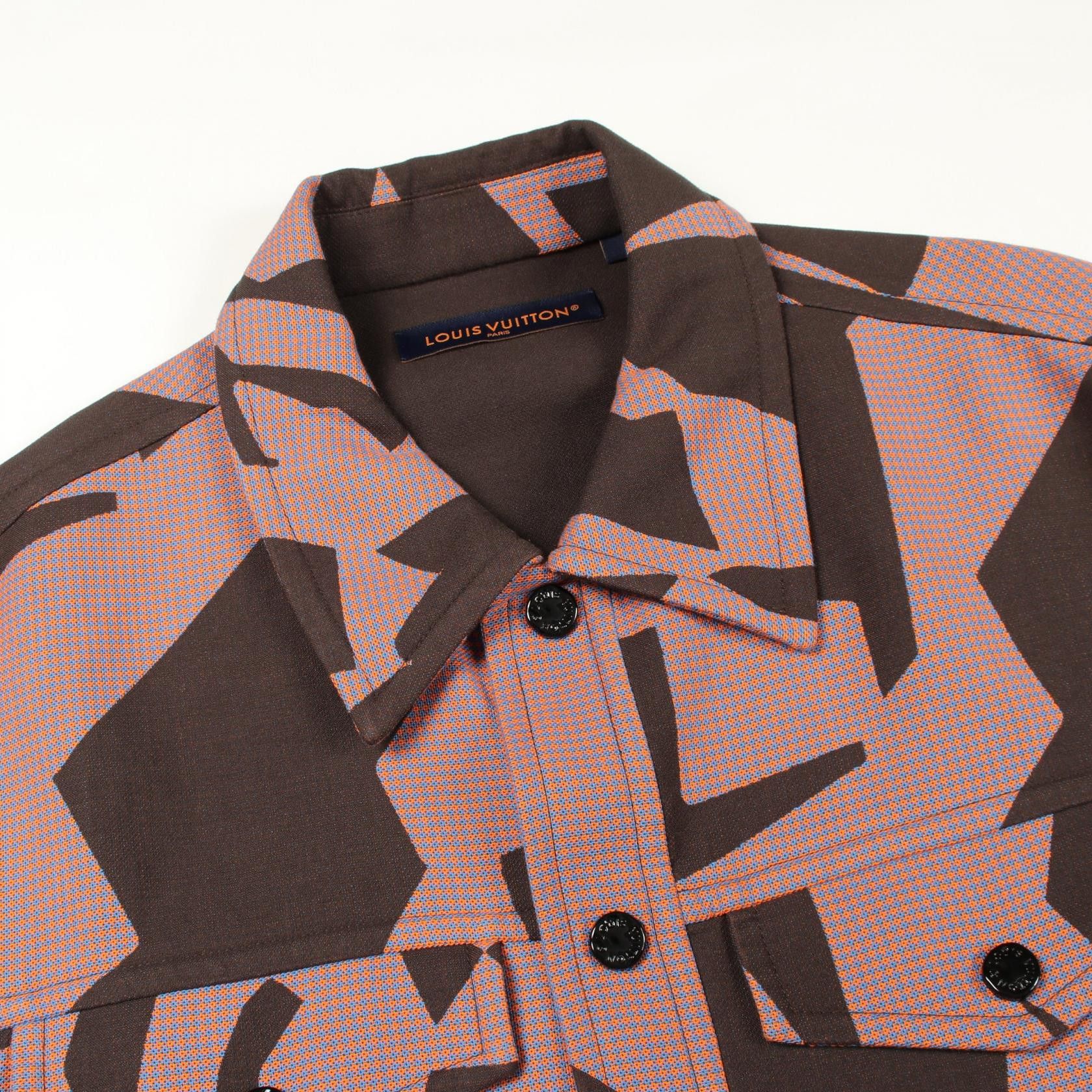Louis Vuitton Louis Vuitton Louis Vuitton Double Face Cotton Outerwear Textile Outerwear RM231MTB4HOS01W DUTY FREE for USA Size ONE SIZE - 6 Thumbnail