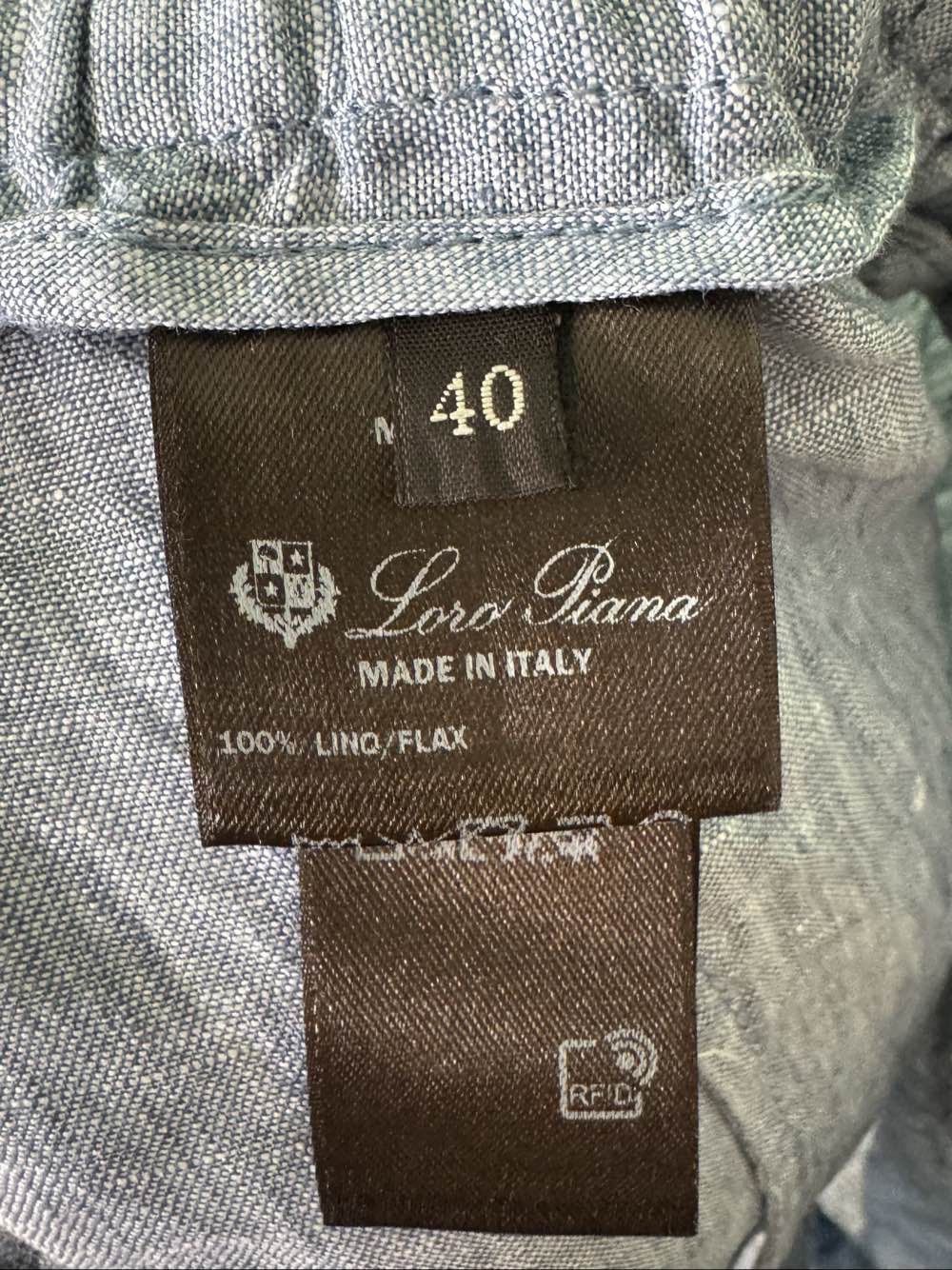 Loro Piana Loro Piana Linen Drawstring Shorts Size 40 Size 27" / US 4 / IT 40 - 4 Thumbnail